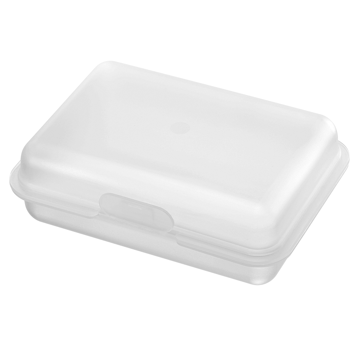 Brotdose/Butterdose, gefrostet transparent