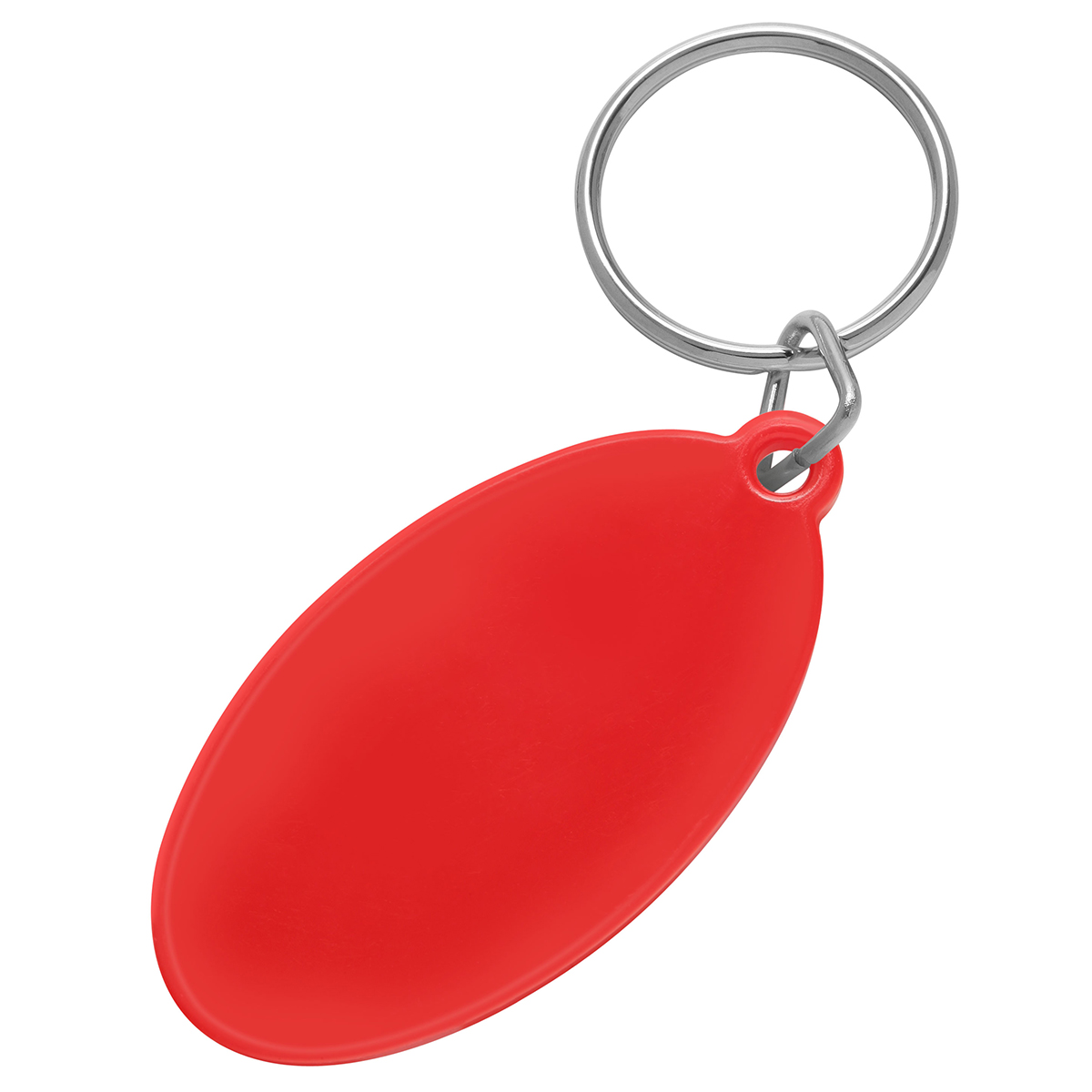 Schlüsselanhänger "Oval", rot