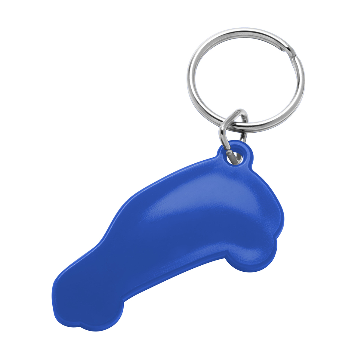 Schlüsselanhänger "Auto", blau