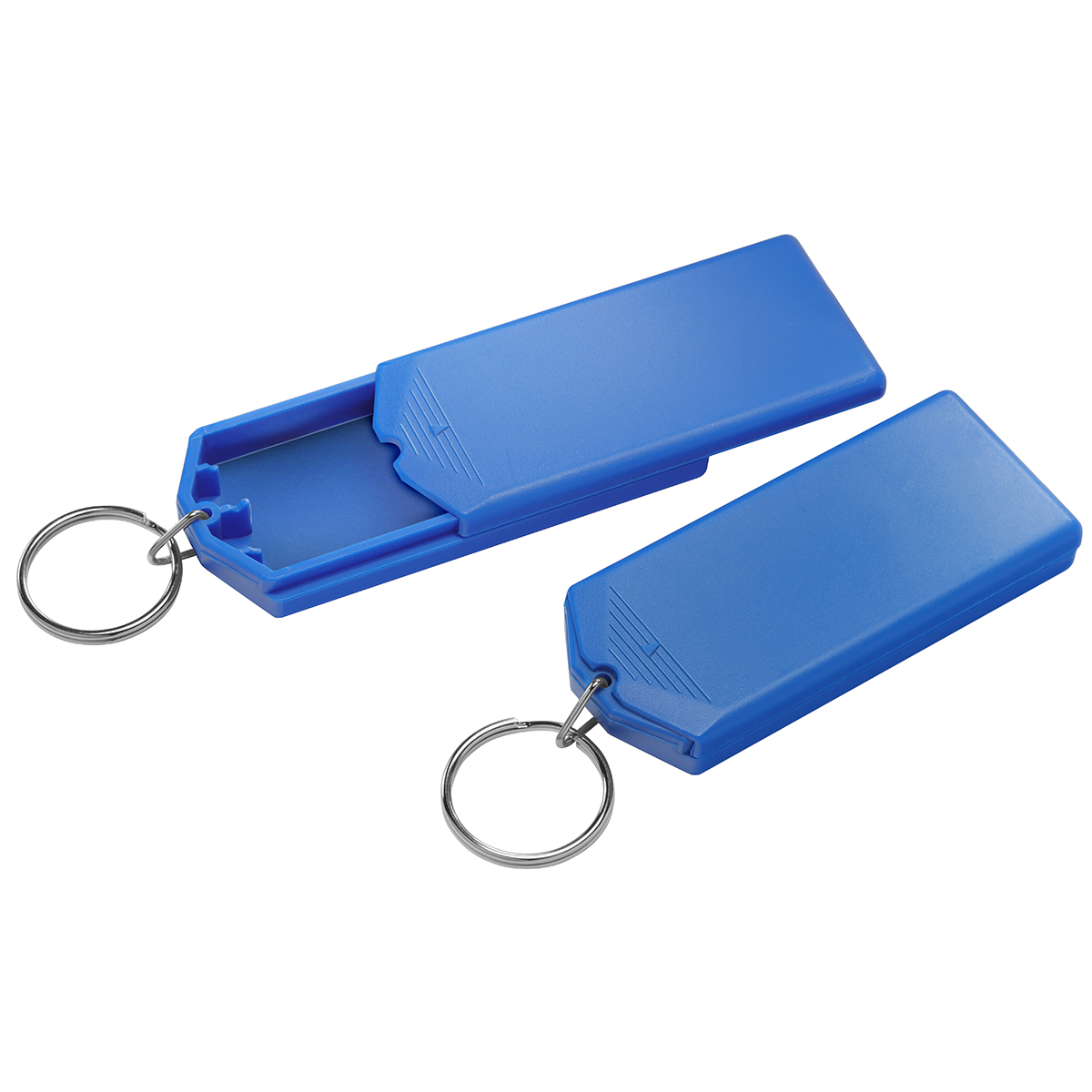 Schlüsselanhänger-Safebox, blau