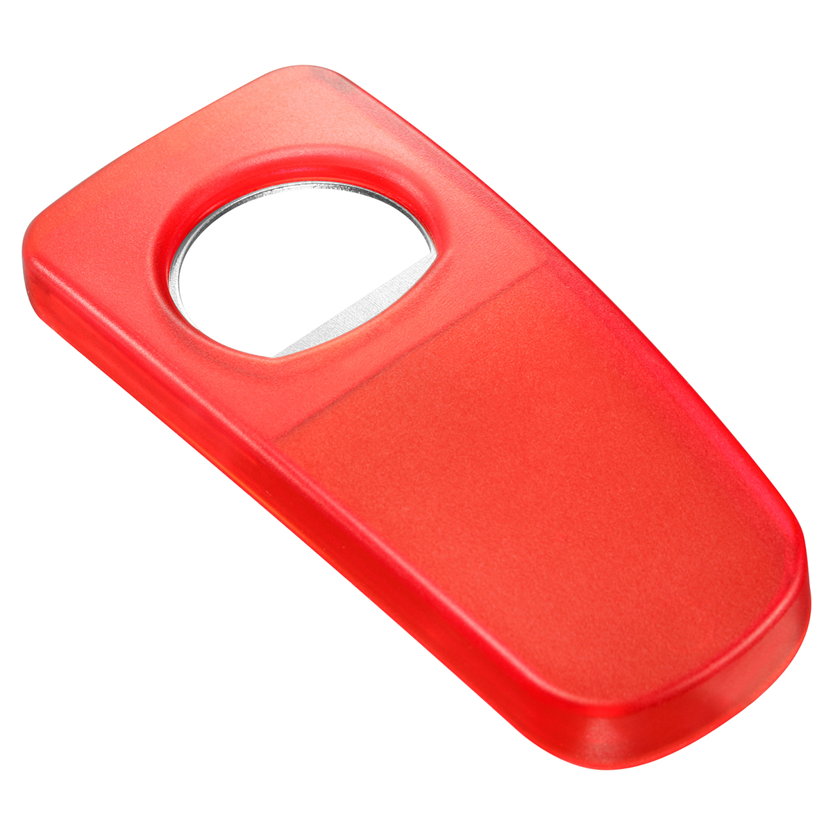 Flaschenöffner "Beta", transparent rot