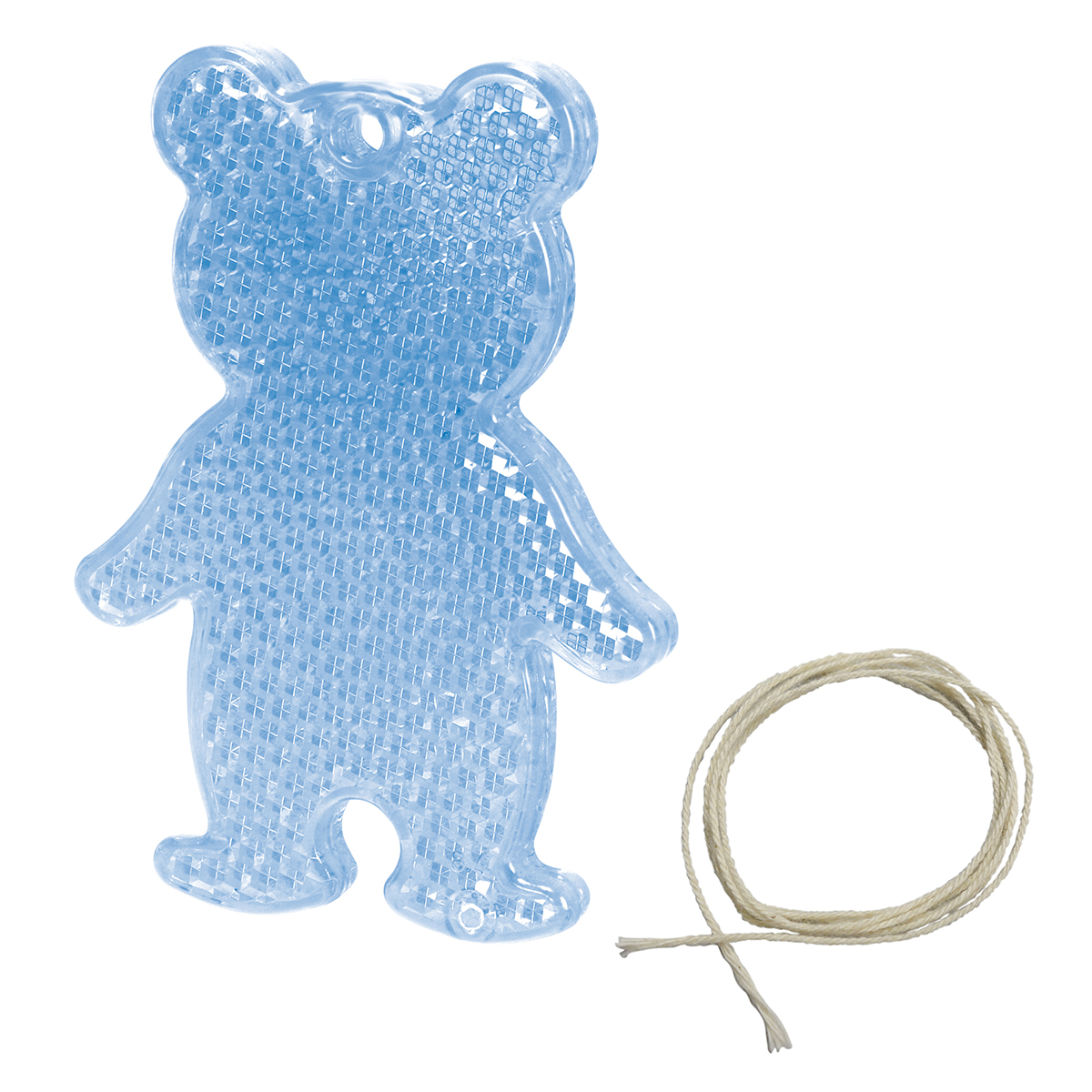 Sicherheits-Reflektor "Bär", transparent blau
