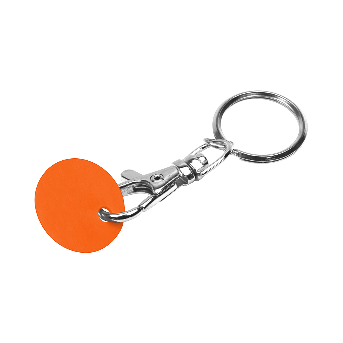Metall-Karabinerhaken "Omega", orange · S
