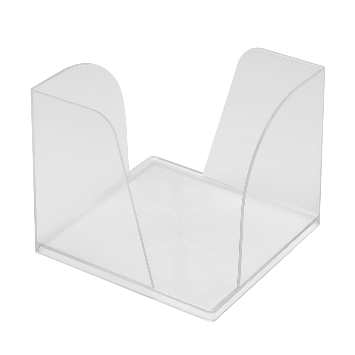 Zettelbox "Gamma", gefrostet transparent