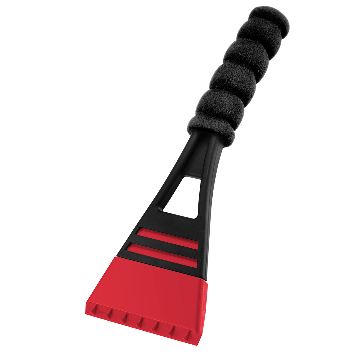 Eiskratzer und Eisbrecher, Grundfarbe schwarz, Zusatzfarbe rot