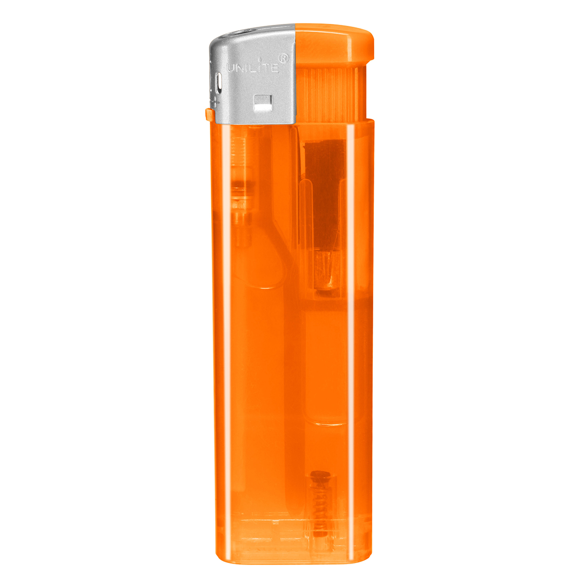Elektronik-Feuerzeug "Beta", transparent orange