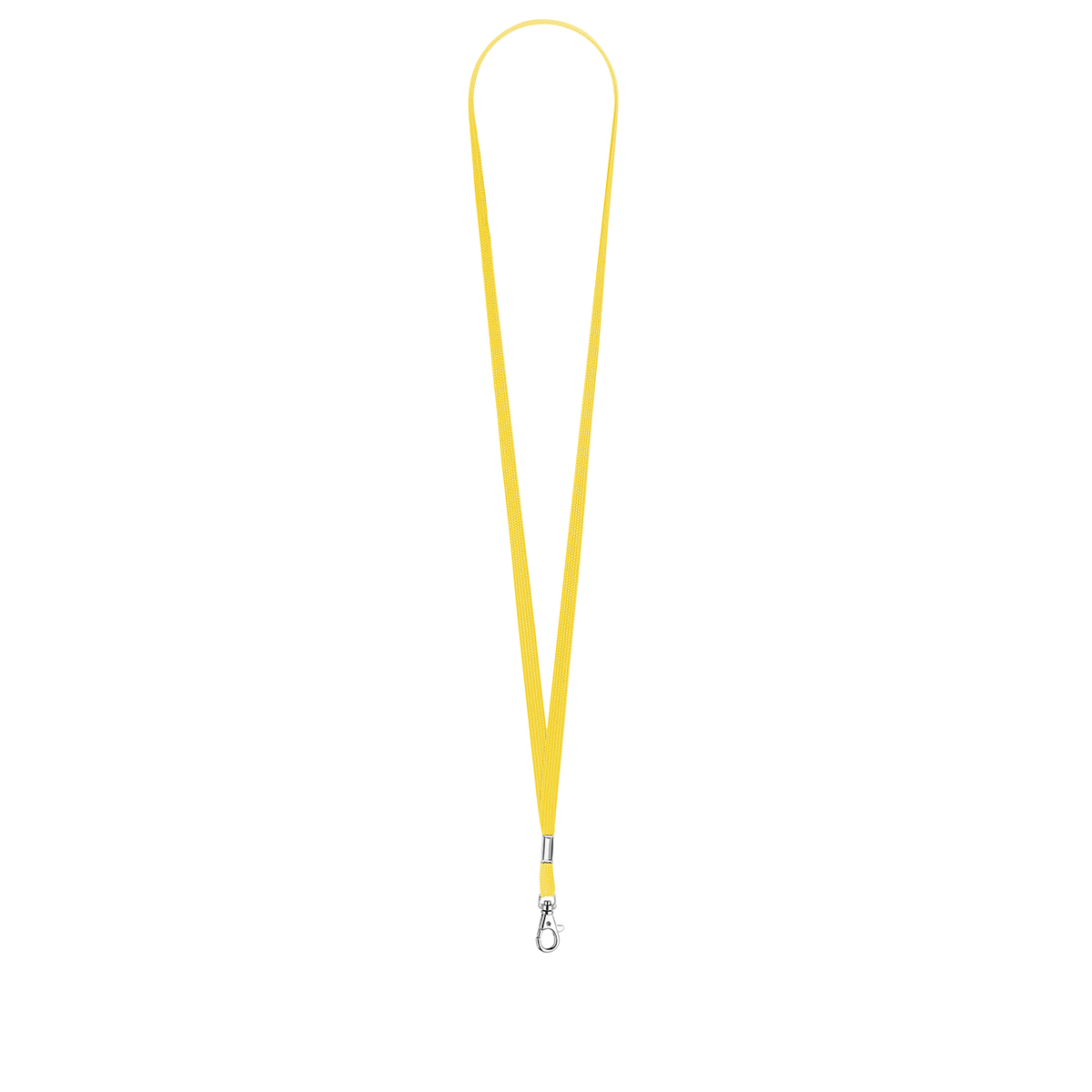 Schlüsselband/Lanyard "Schlauch", ca. Pantone yellow C