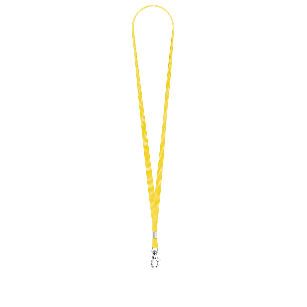 Schlüsselband/Lanyard "Schlauch", ca. Pantone yellow C