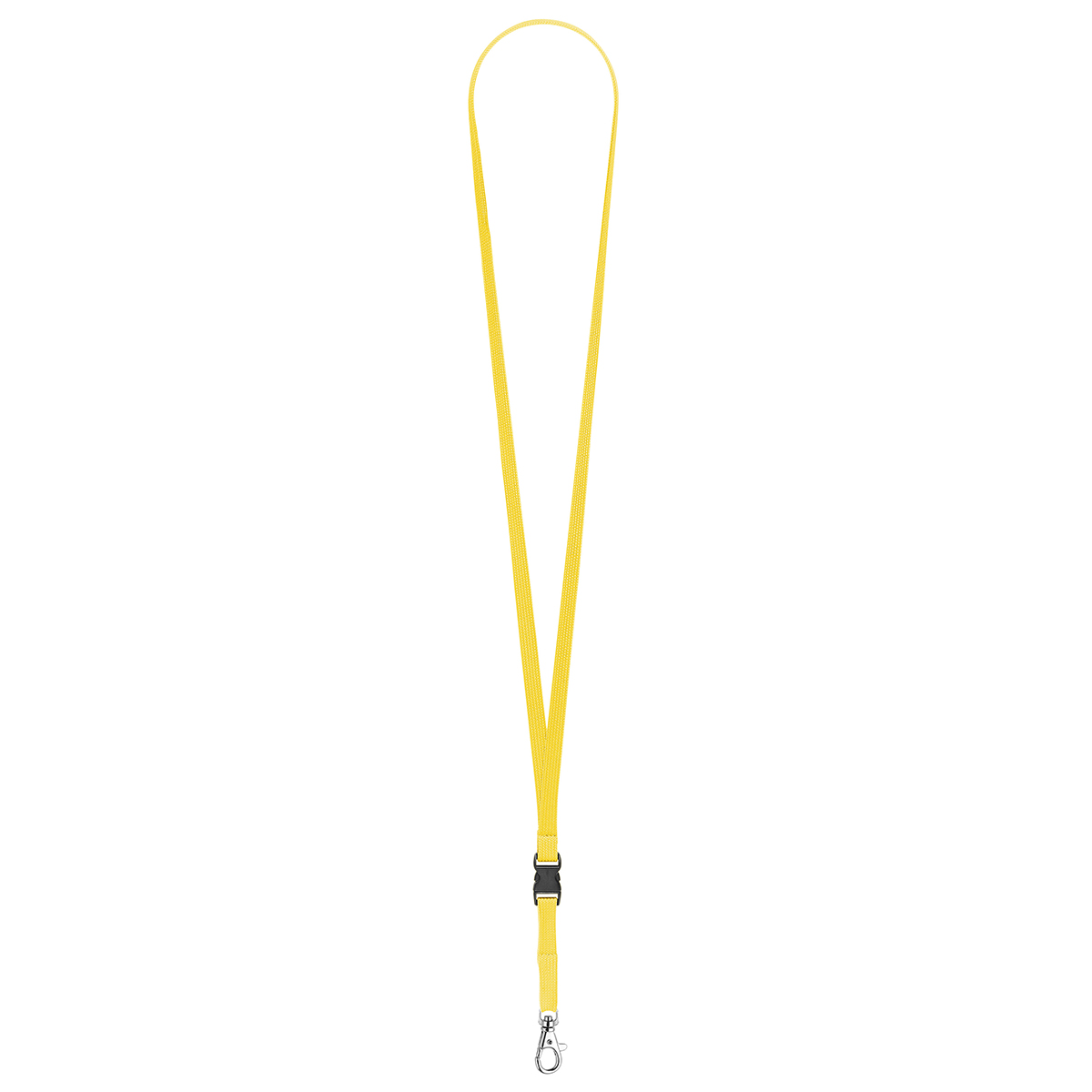 Schlüsselband/Lanyard "Schlauch", ca. Pantone yellow C