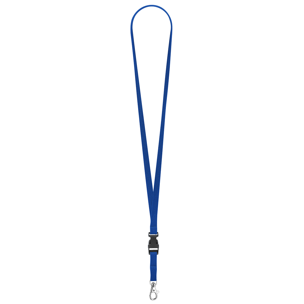 Schlüsselband/Lanyard "Schlauch", ca. Pantone Reflex blue C