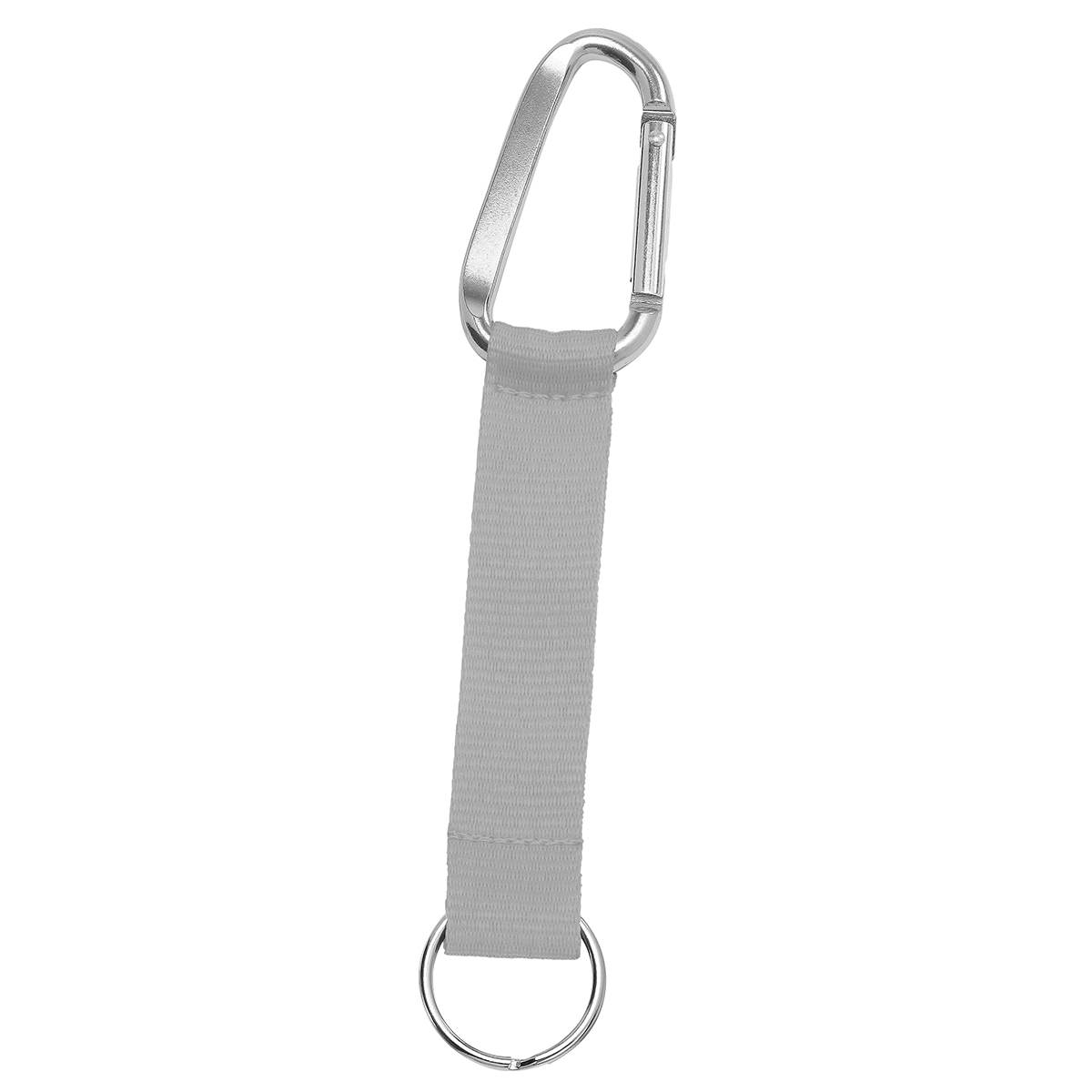 Kurz-Schlüsselband/Kurz-Lanyard "Duo", ca. Pantone cool gray 6C · S