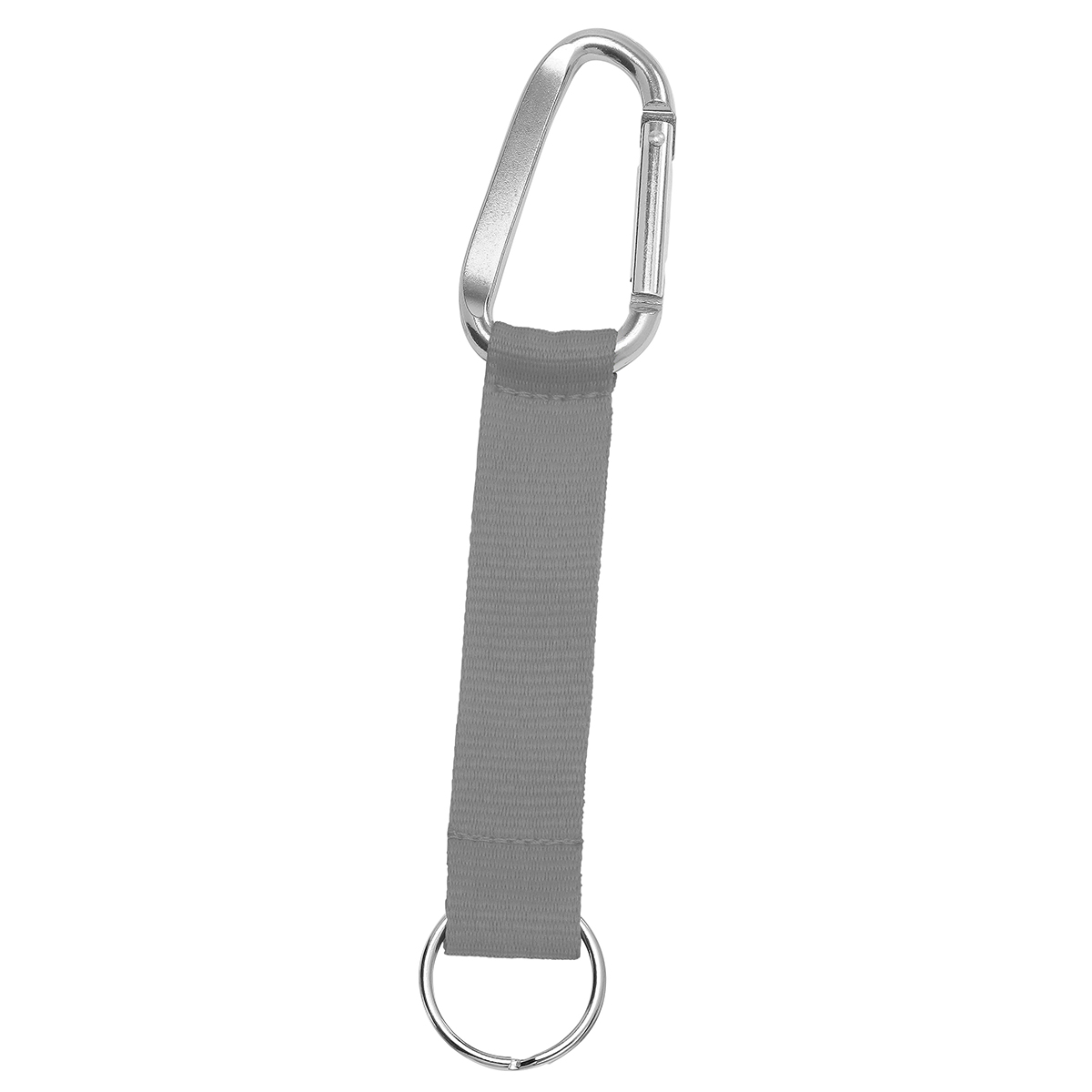 Kurz-Schlüsselband/Kurz-Lanyard "Duo", ca. Pantone cool gray 8C · S