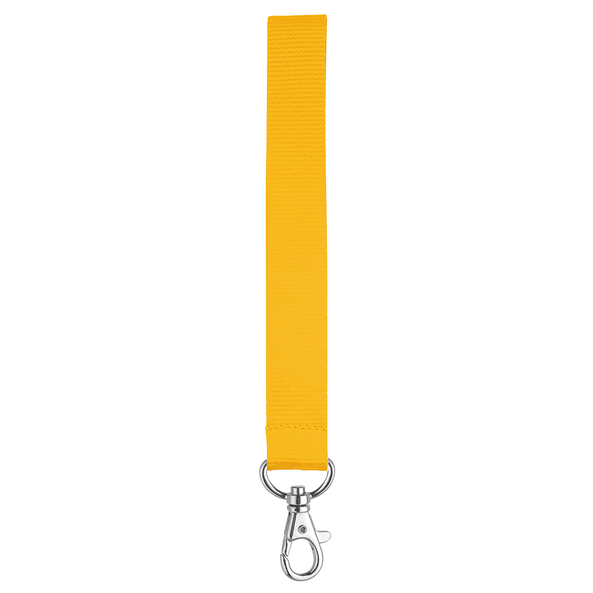 Kurz-Lanyard mit Standardkarabiner,, ca. Pantone 1235C