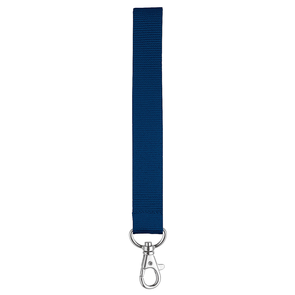 Kurz-Lanyard mit Standardkarabiner,, ca. Pantone 281C