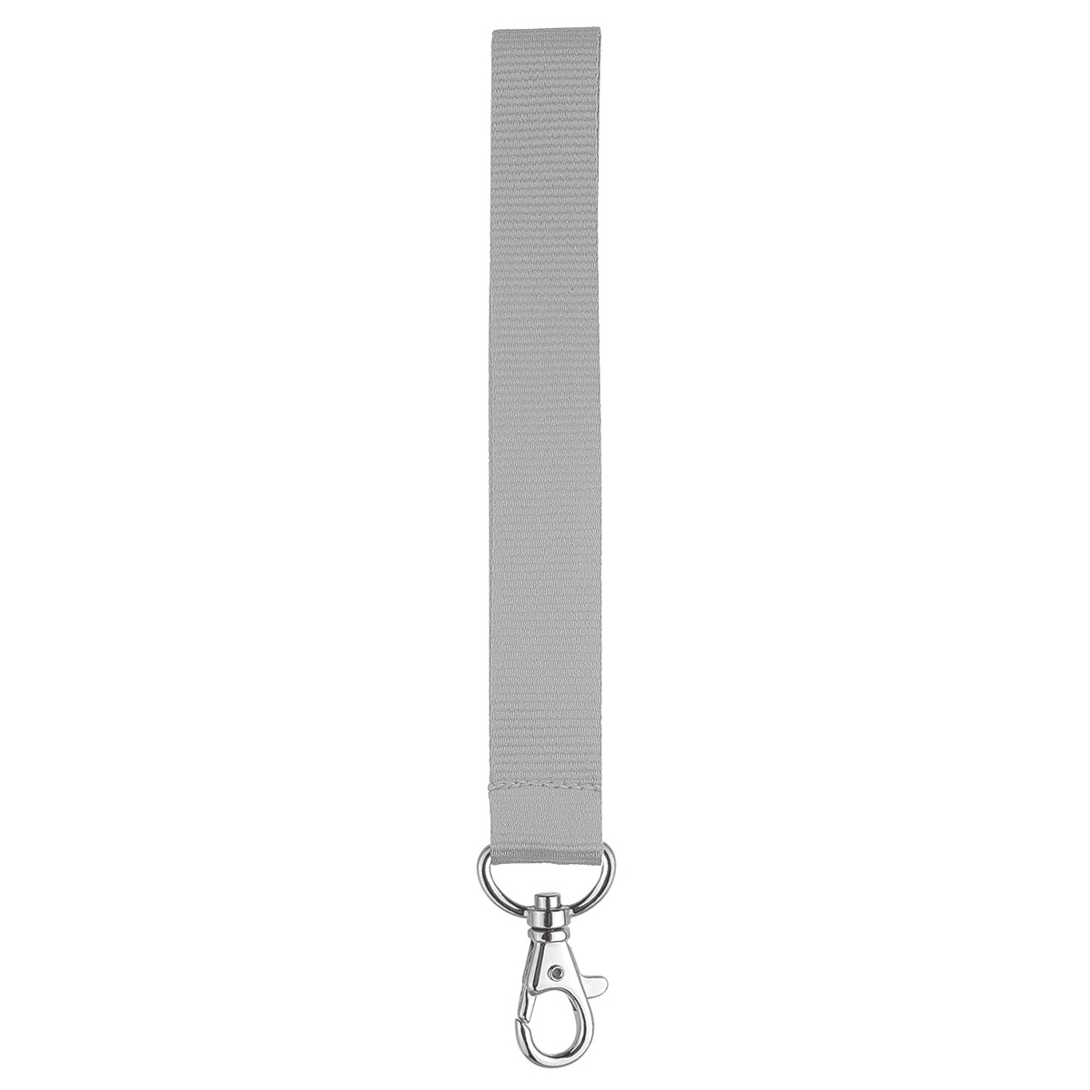 Kurz-Lanyard mit Standardkarabiner,, ca. Pantone cool gray 6C