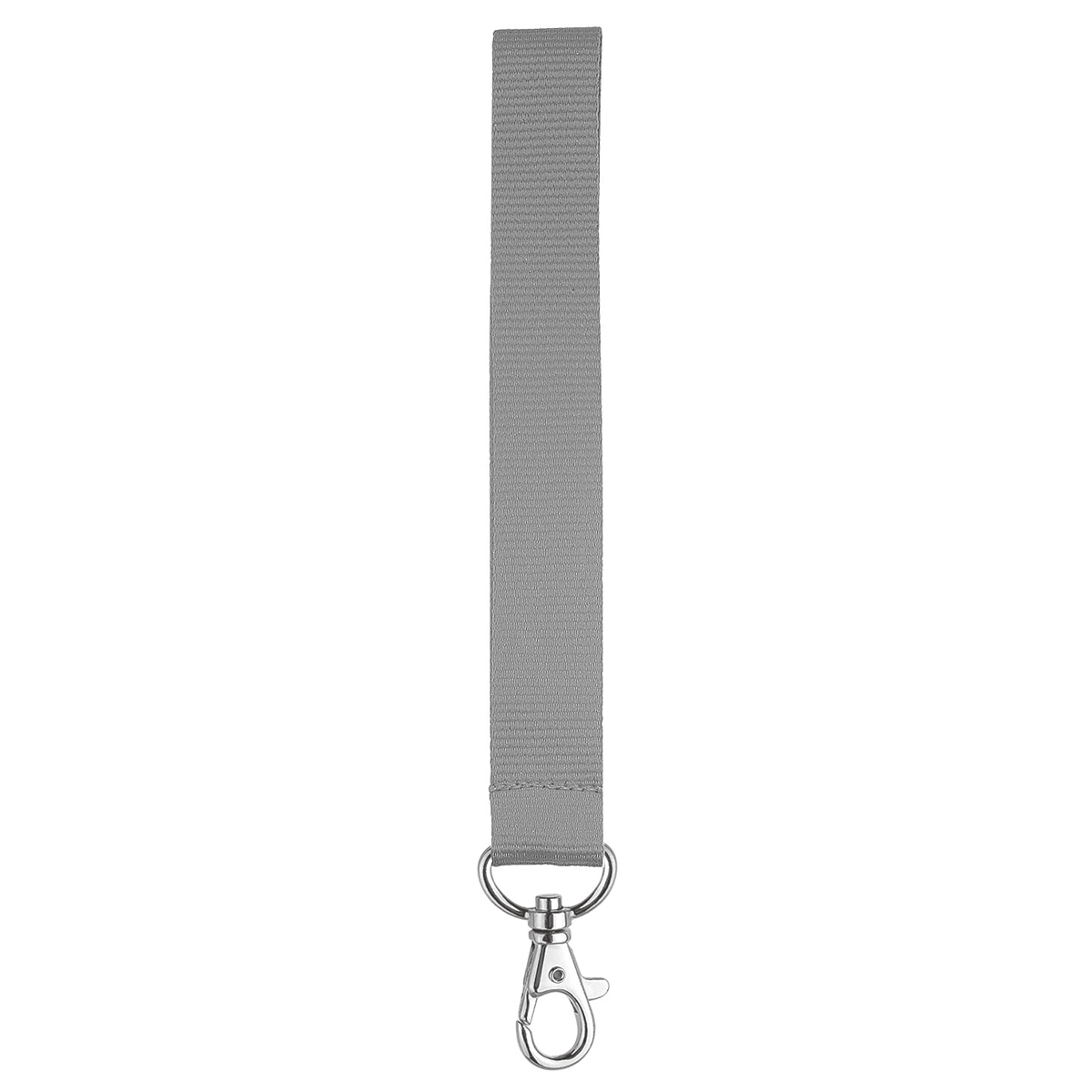 Kurz-Lanyard mit Standardkarabiner,, ca. Pantone cool gray 8C