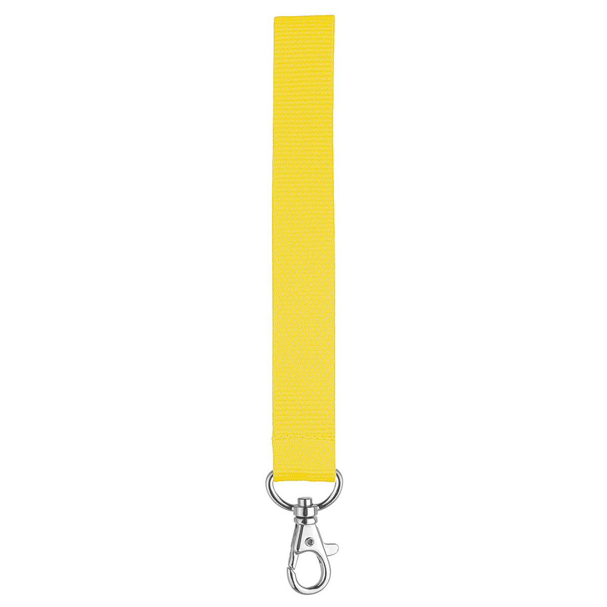 Kurz-Lanyard mit Standardkarabiner,, ca. Pantone yellow C
