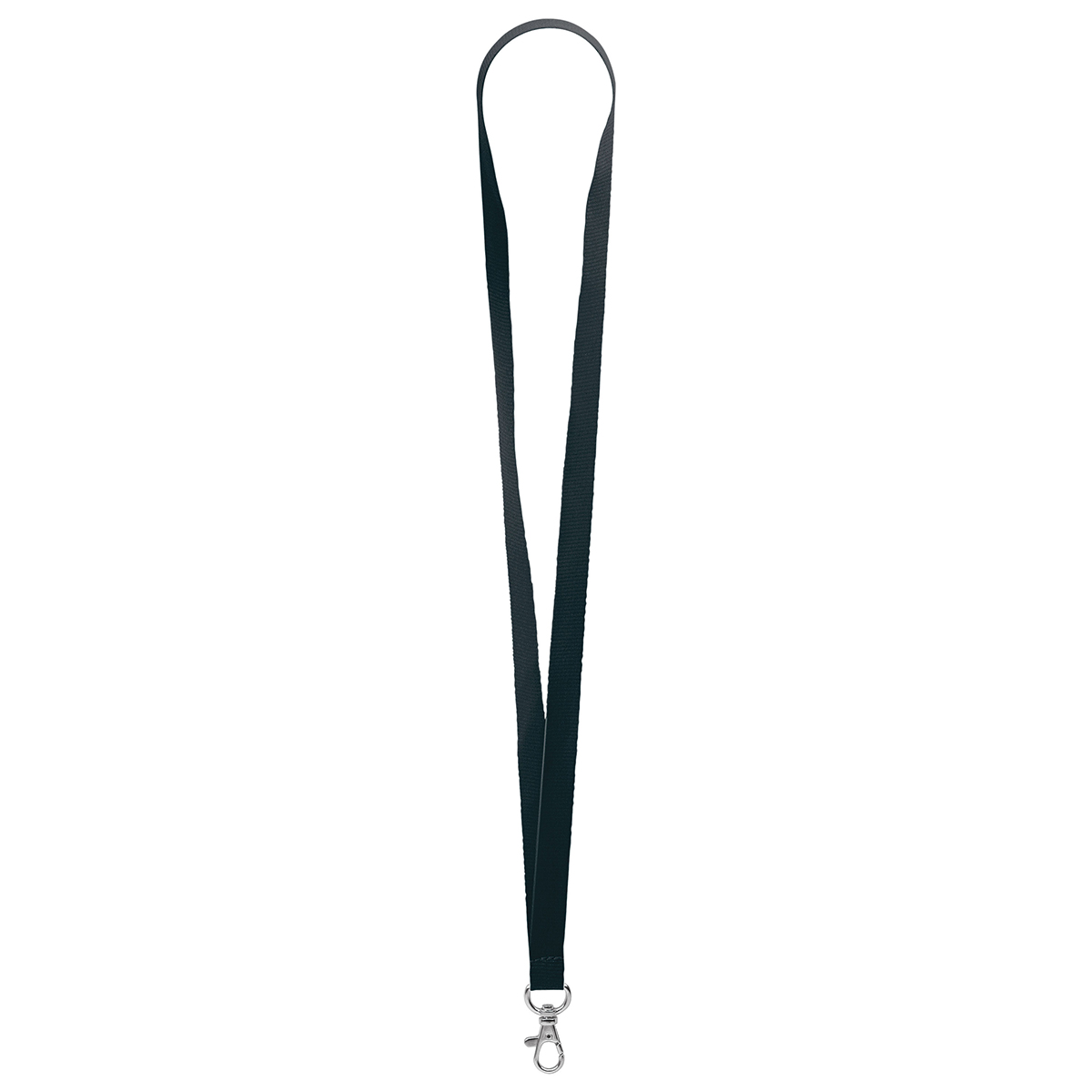 Schlüsselband/Lanyard "Standard", schwarz