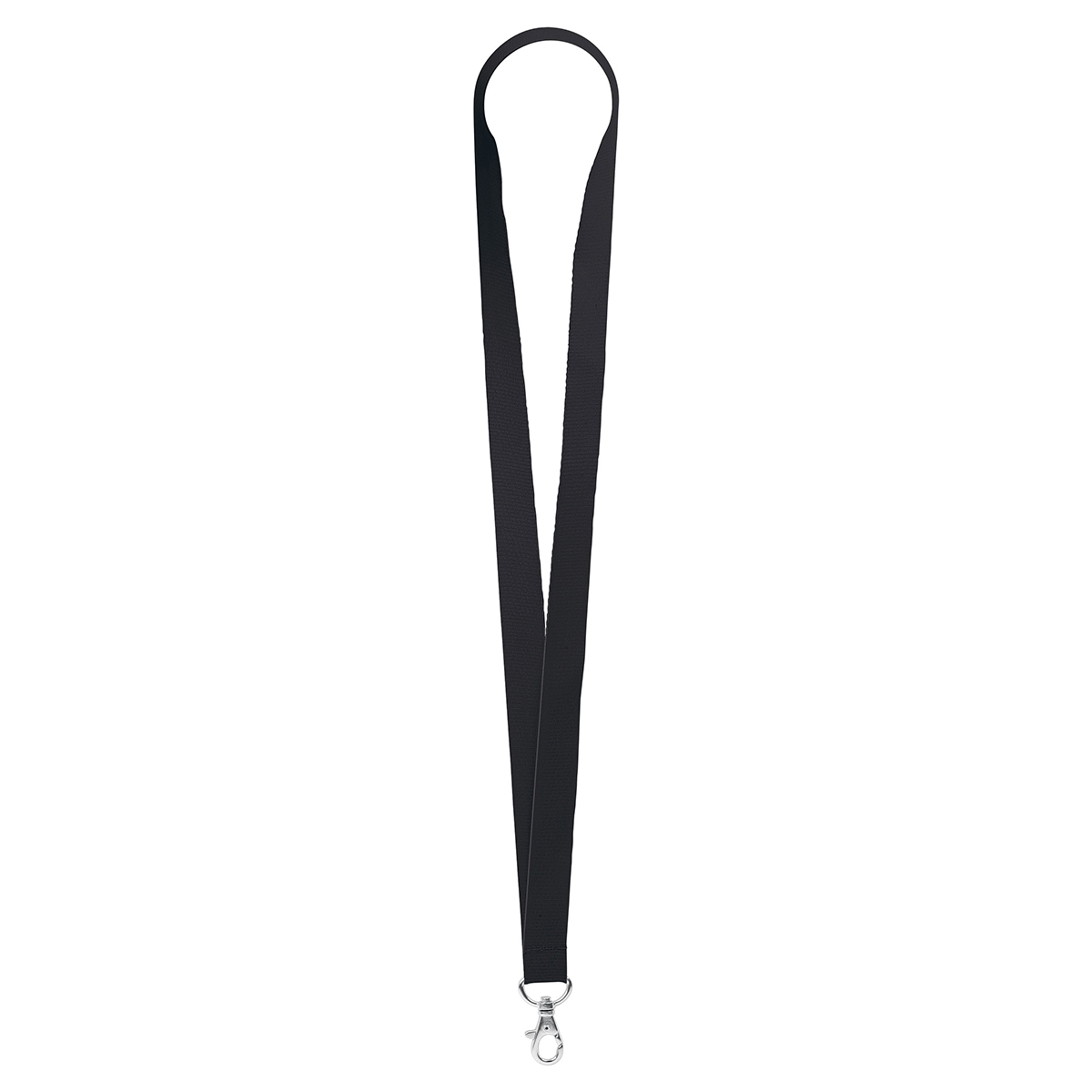 Schlüsselband/Lanyard "Standard", schwarz