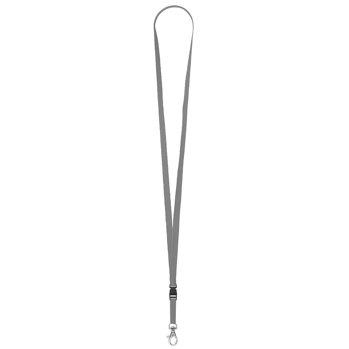 Schlüsselband/Lanyard "Standard", ca. Pantone cool gray 8C