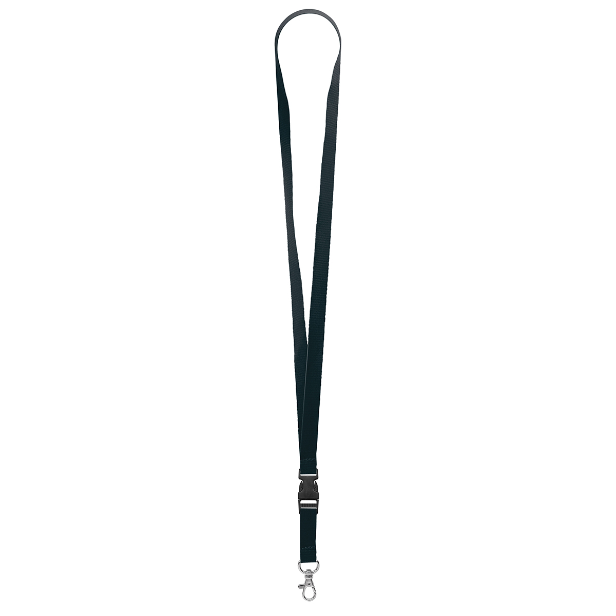 Schlüsselband/Lanyard "Standard", schwarz