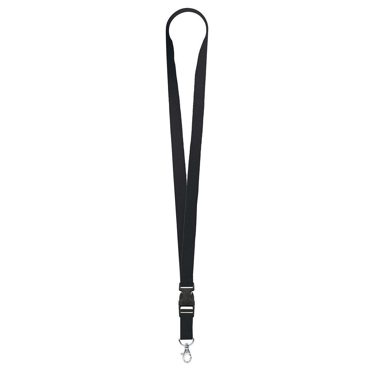 Schlüsselband/Lanyard "Standard", schwarz