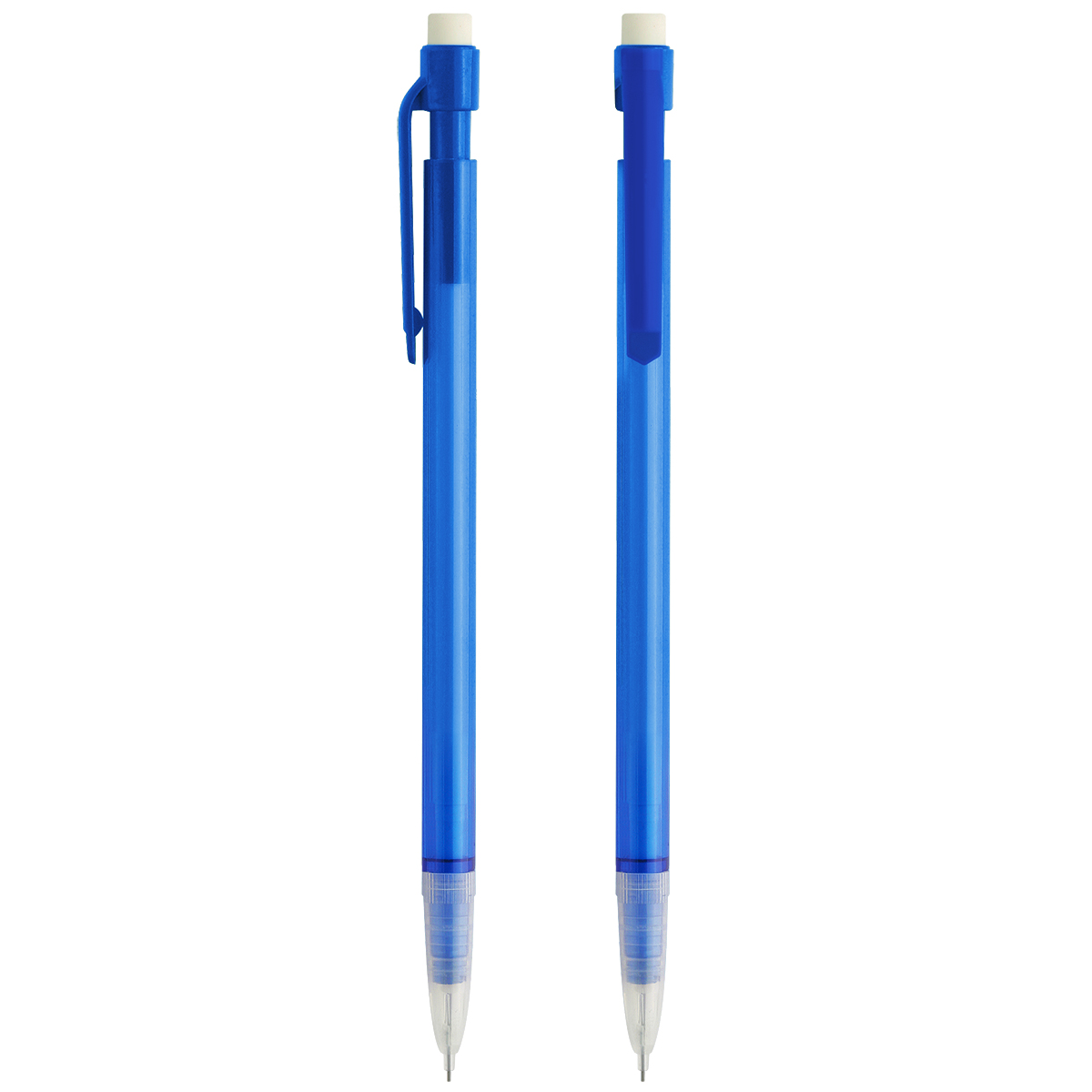 Druckbleistift "Pan", transparent blau