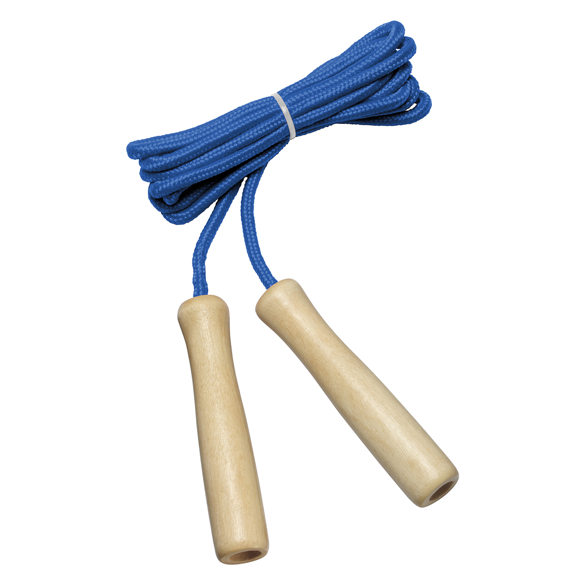 Springseil "Beta", Griff beige, Seil blau
