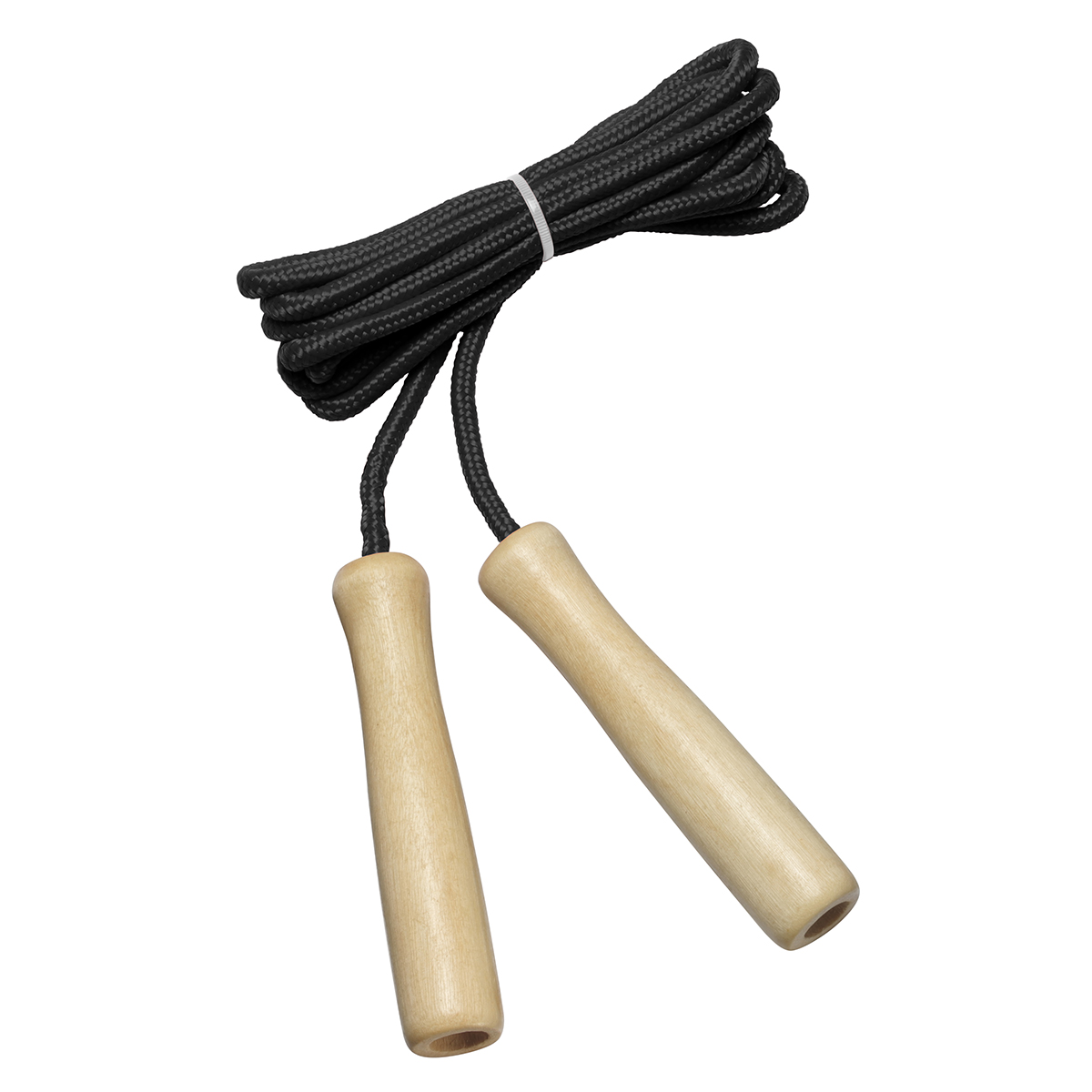 Springseil "Beta", Griff beige, Seil schwarz