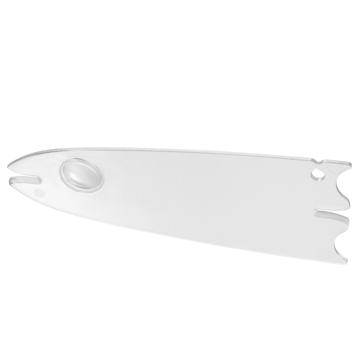 Zeckenentferner mit Lupe "Duo", gefrostet transparent