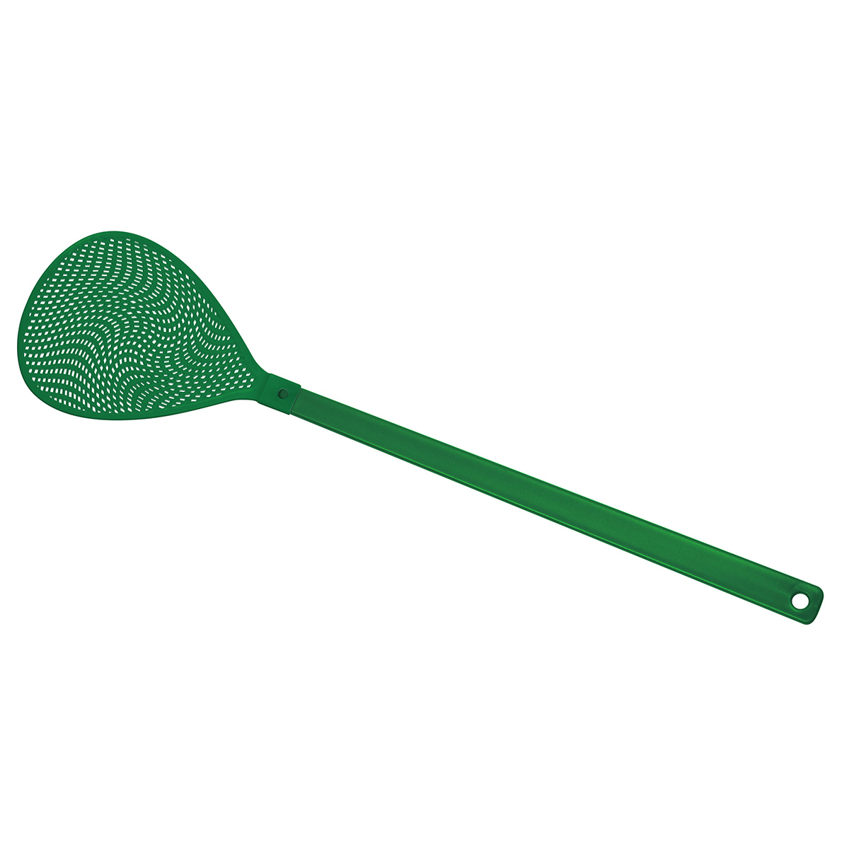Fliegenklatsche "Oval", Griff grün, Klatsche grün
