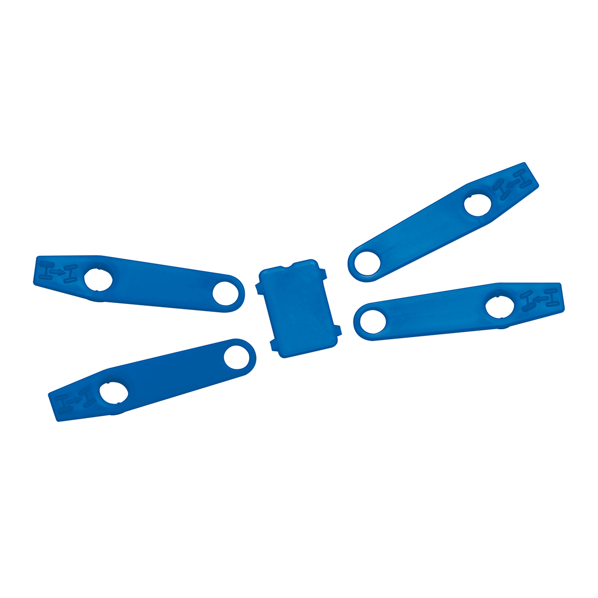 Reifenkennzeichnungs-Set, blau