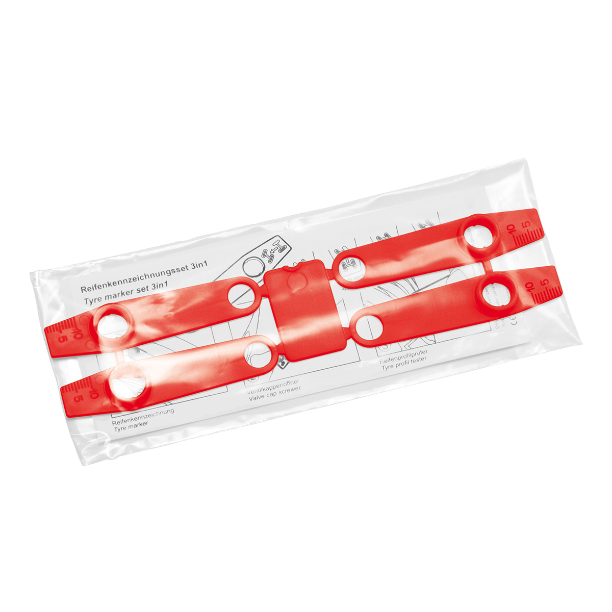 Reifenkennzeichnungs-Set, rot