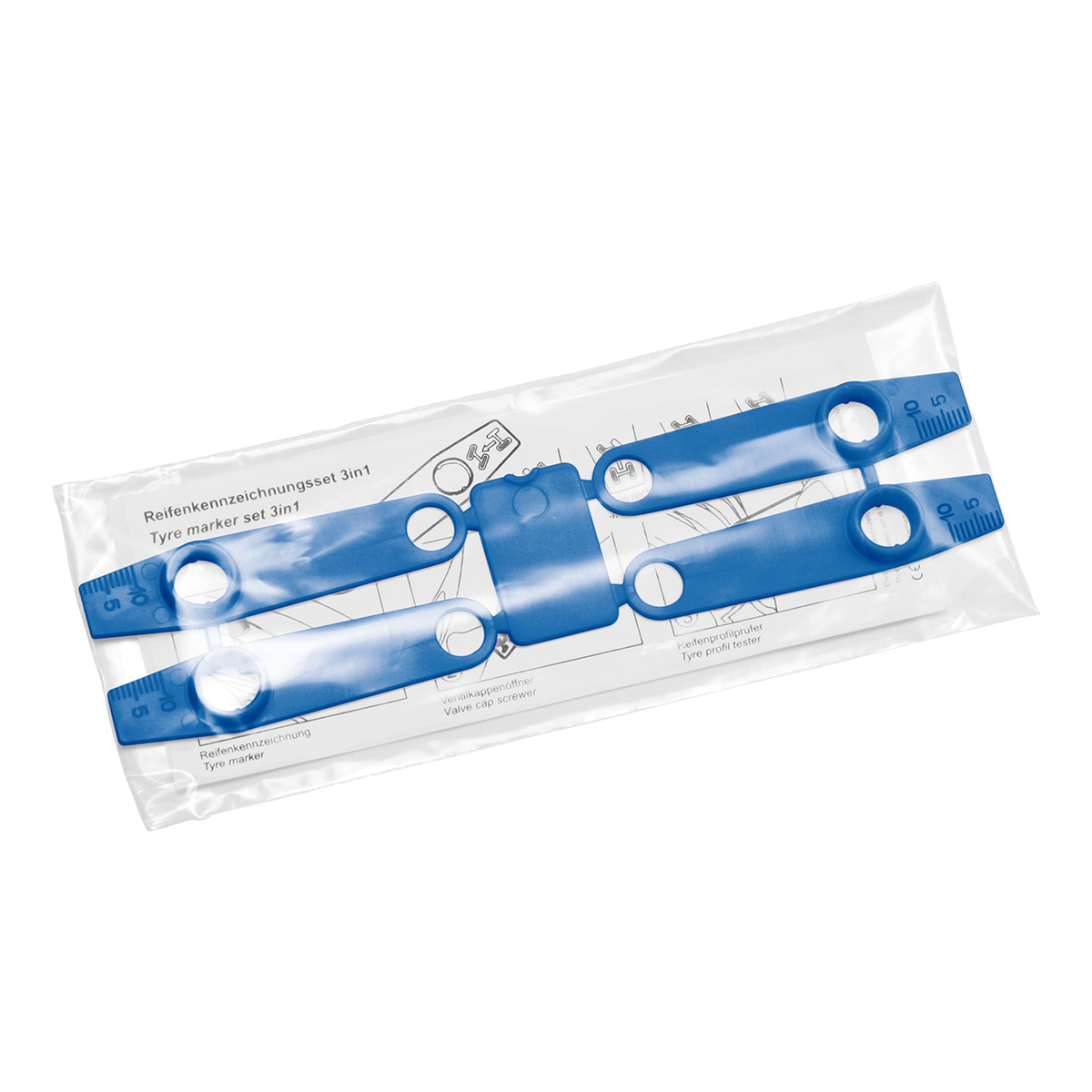 Reifenkennzeichnungs-Set, blau