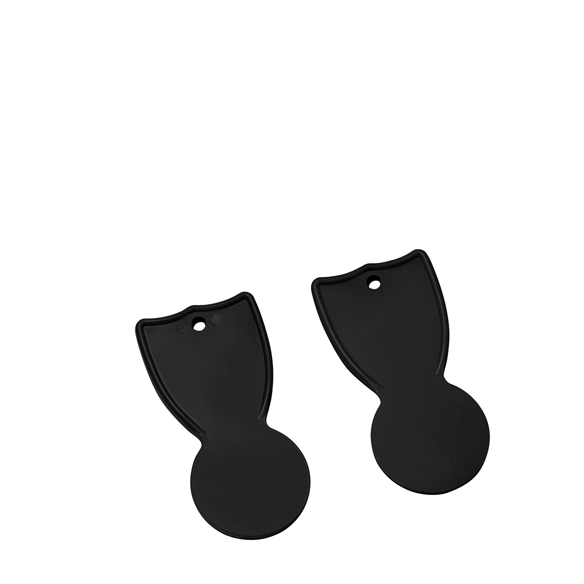 Einkaufswagenlöser, schwarz