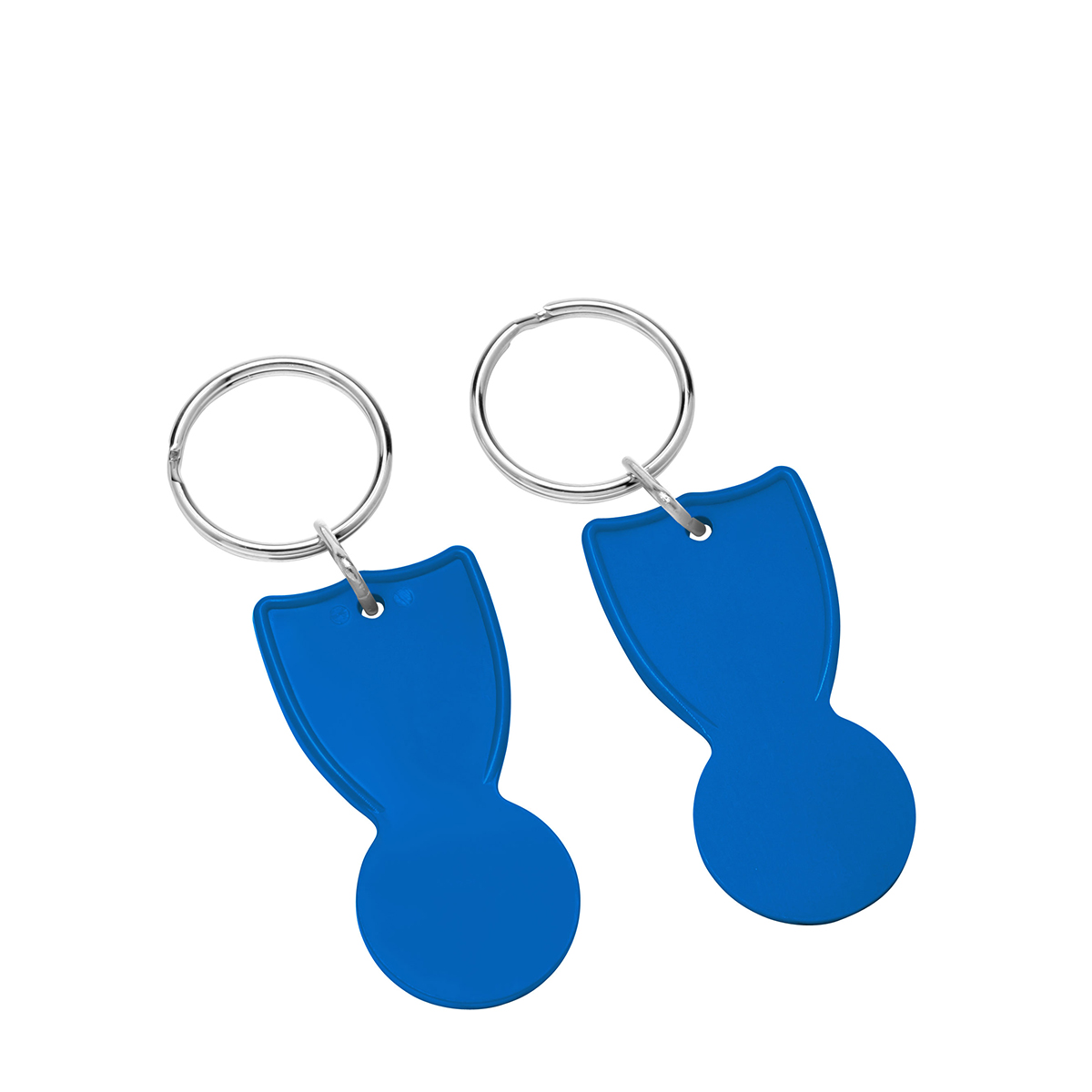 Einkaufswagenlöser, blau