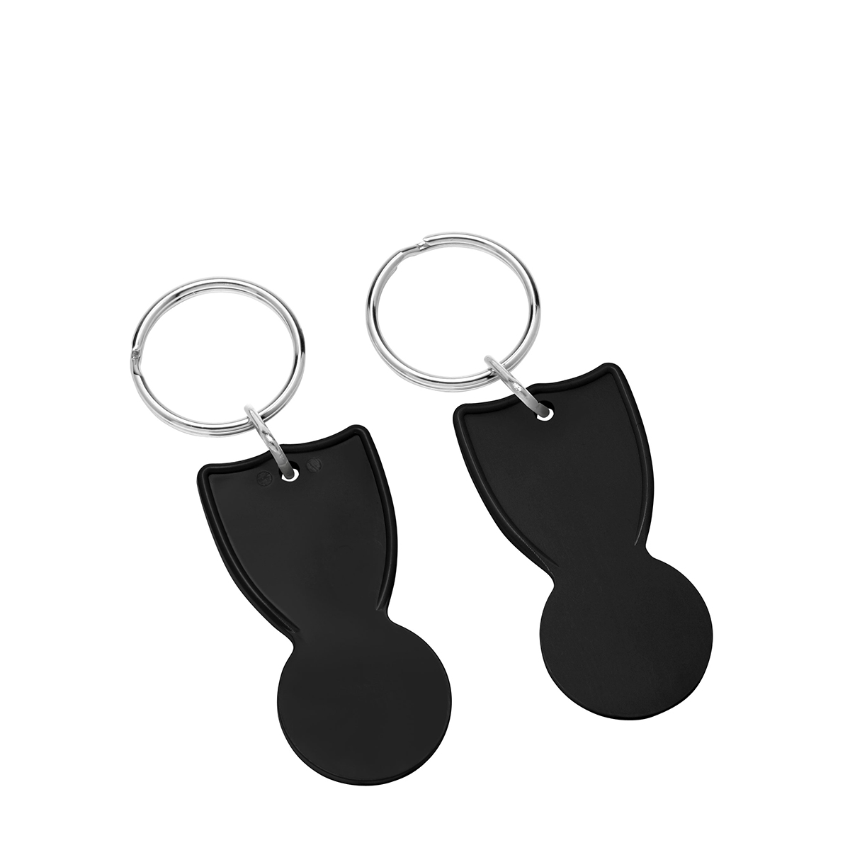 Einkaufswagenlöser, schwarz