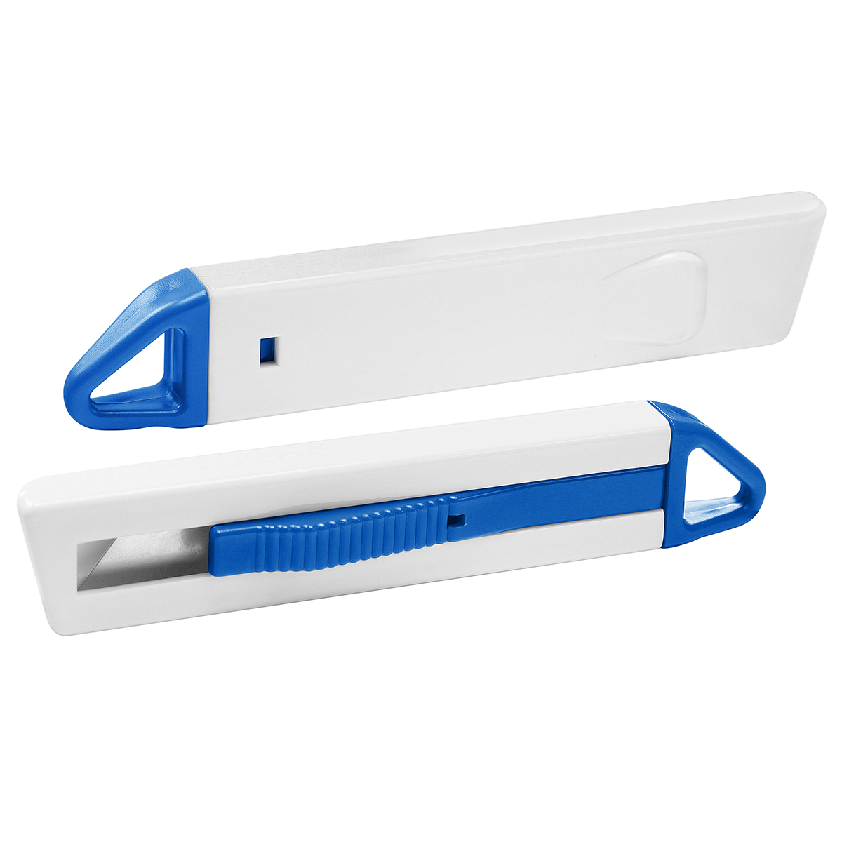 Cutter "Gamma", Grundfarbe weiß, Zusatzfarbe blau