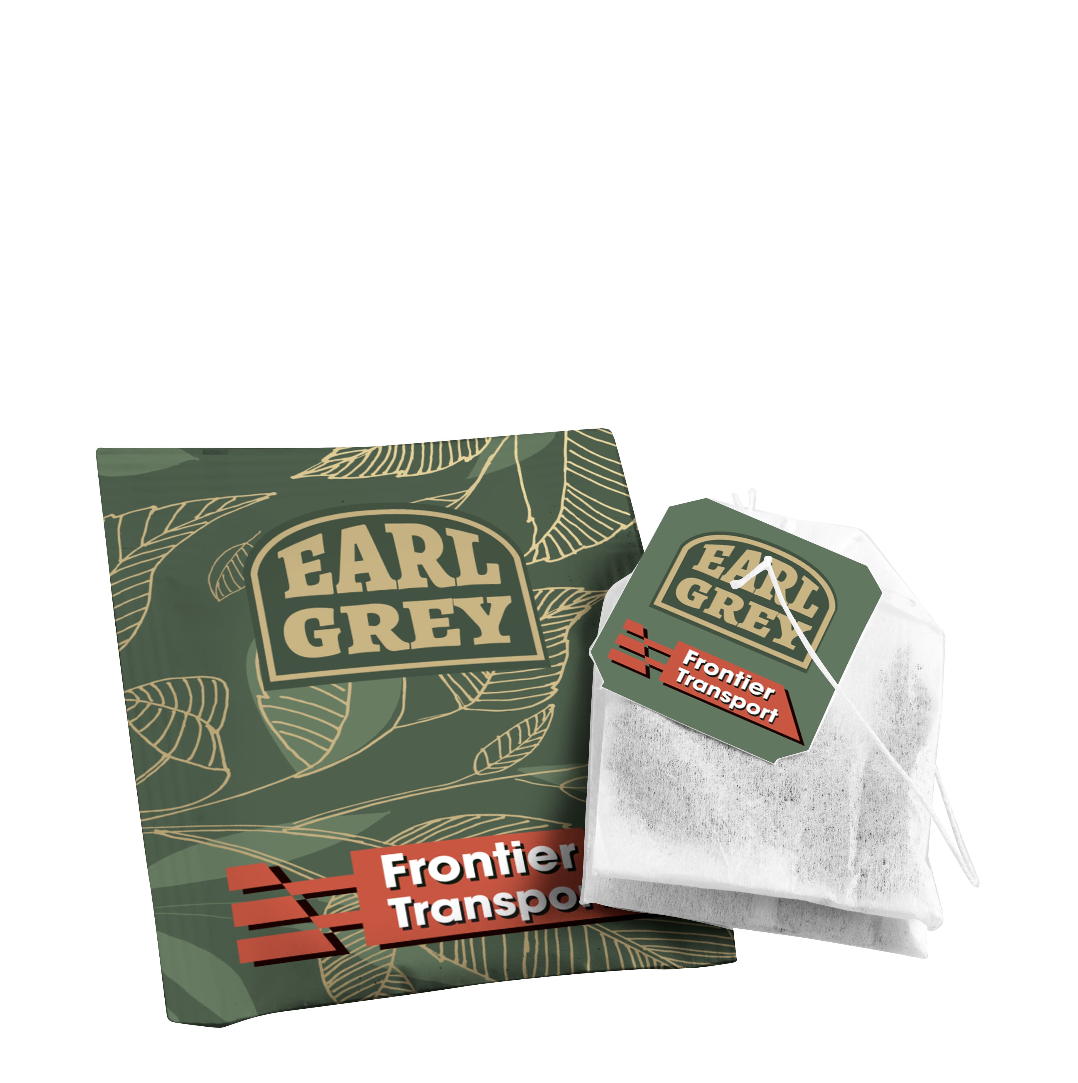 Teebeutel mit eigenem Label