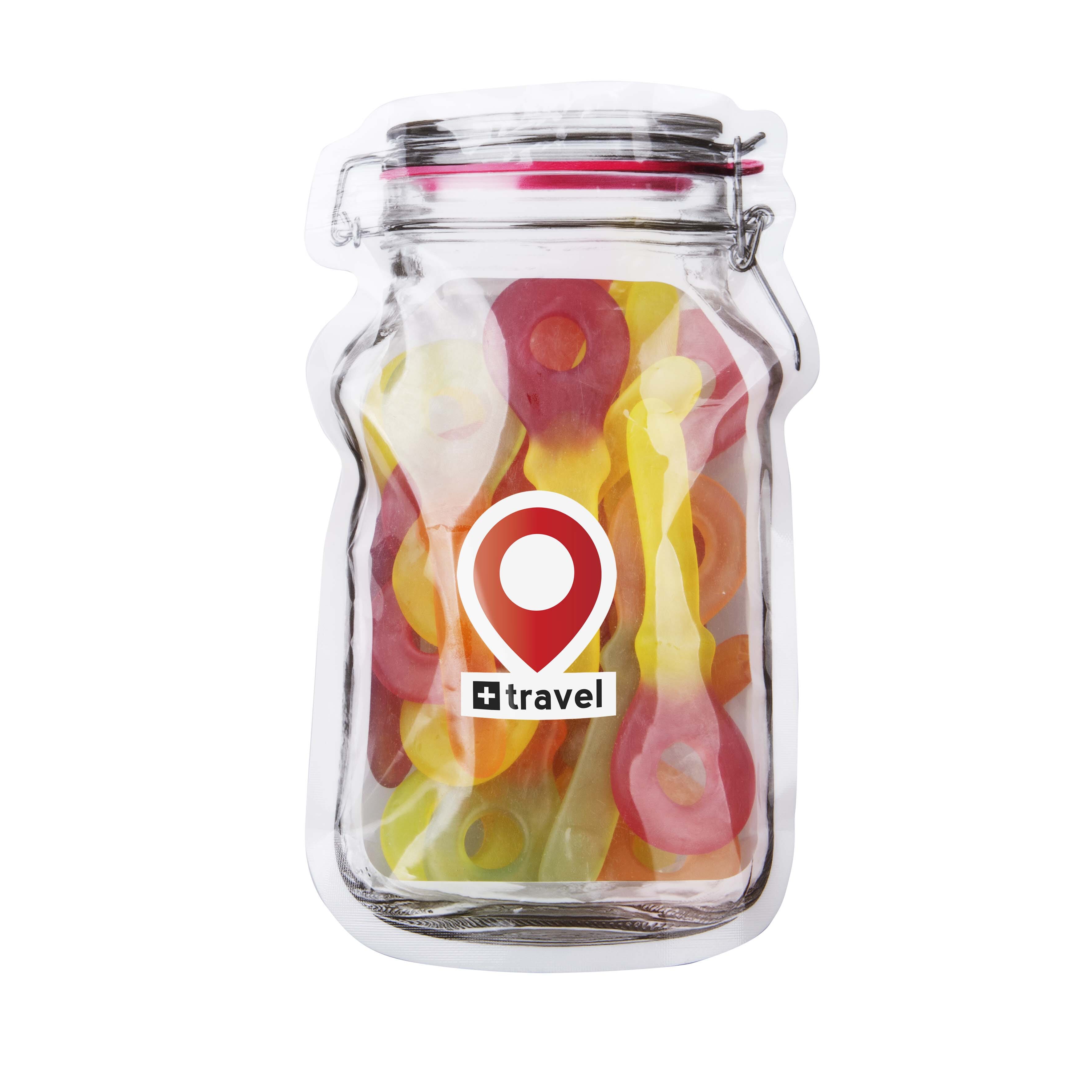 Briefkasten-"Weckglas" midi mit Süßigkeiten