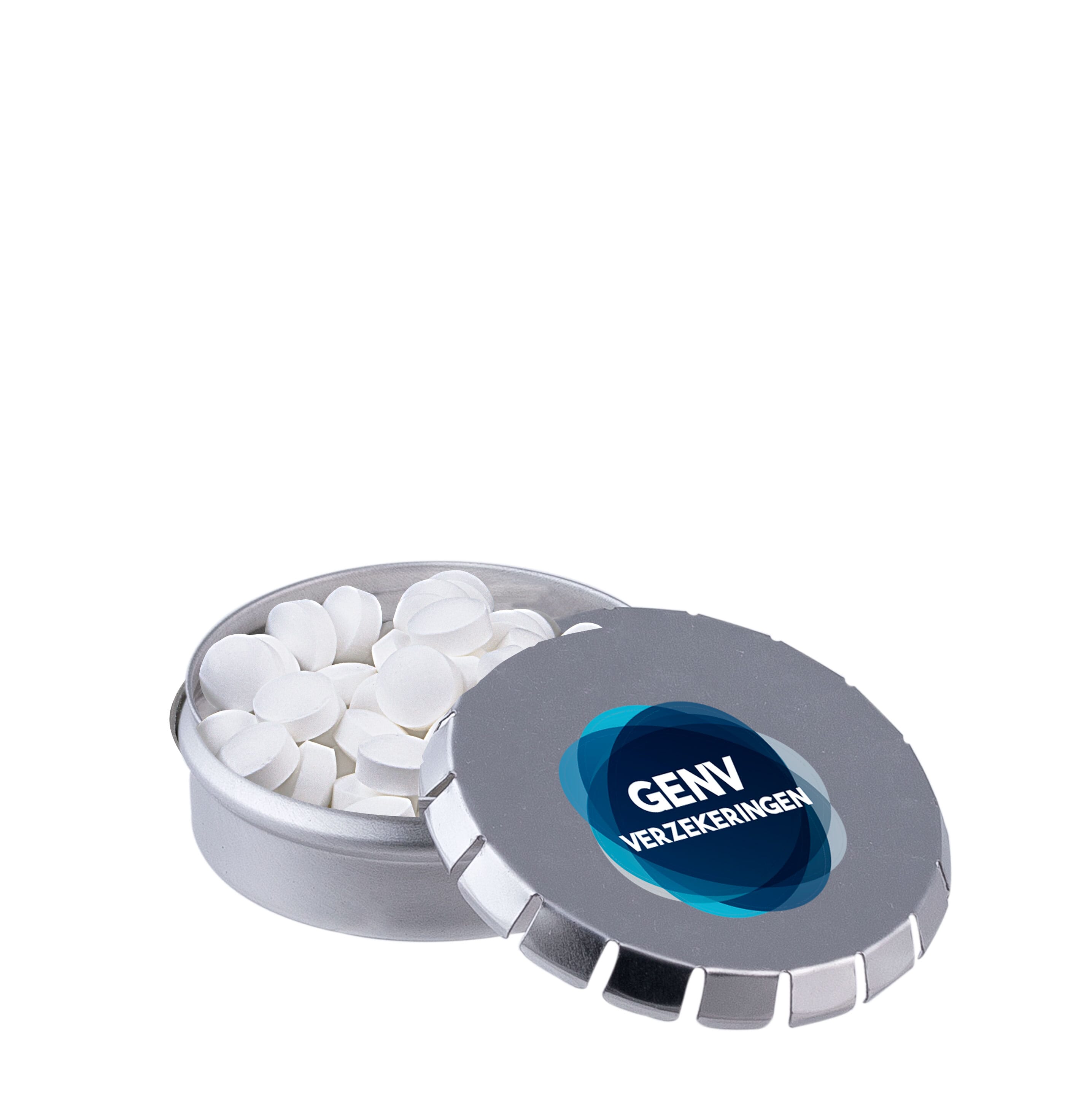 Mini Klick-Klack Dose mit Pfefferminz