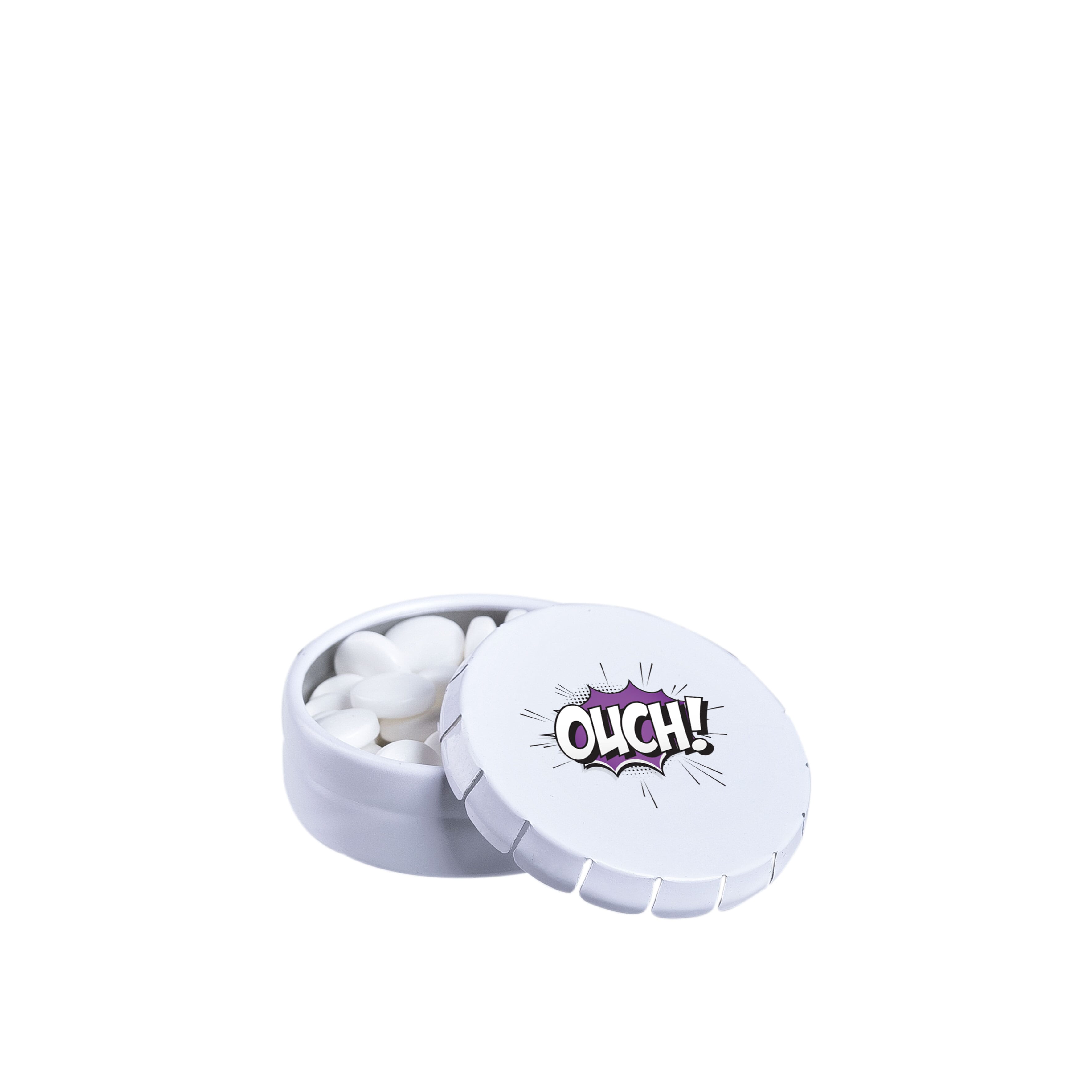 Nur für Kunden aus den Niederlanden - Turbo super mini klick-klack Dose mit Pfefferminz
