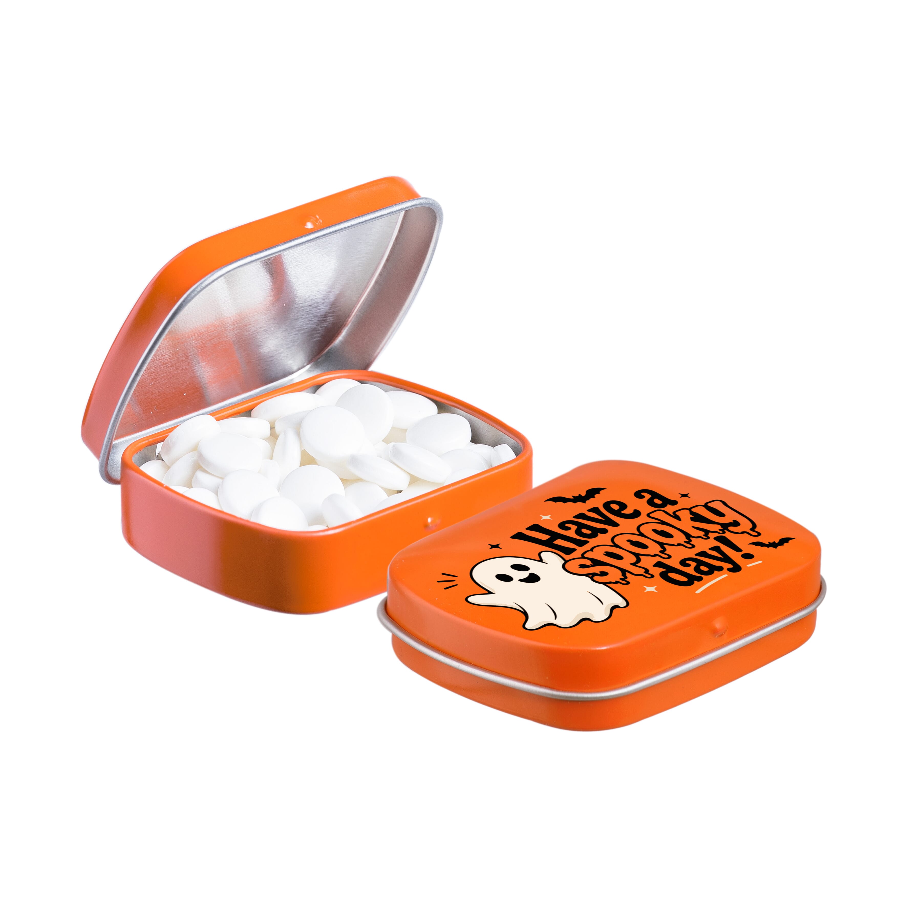 Mini Klappdeckeldose mit Pfefferminz