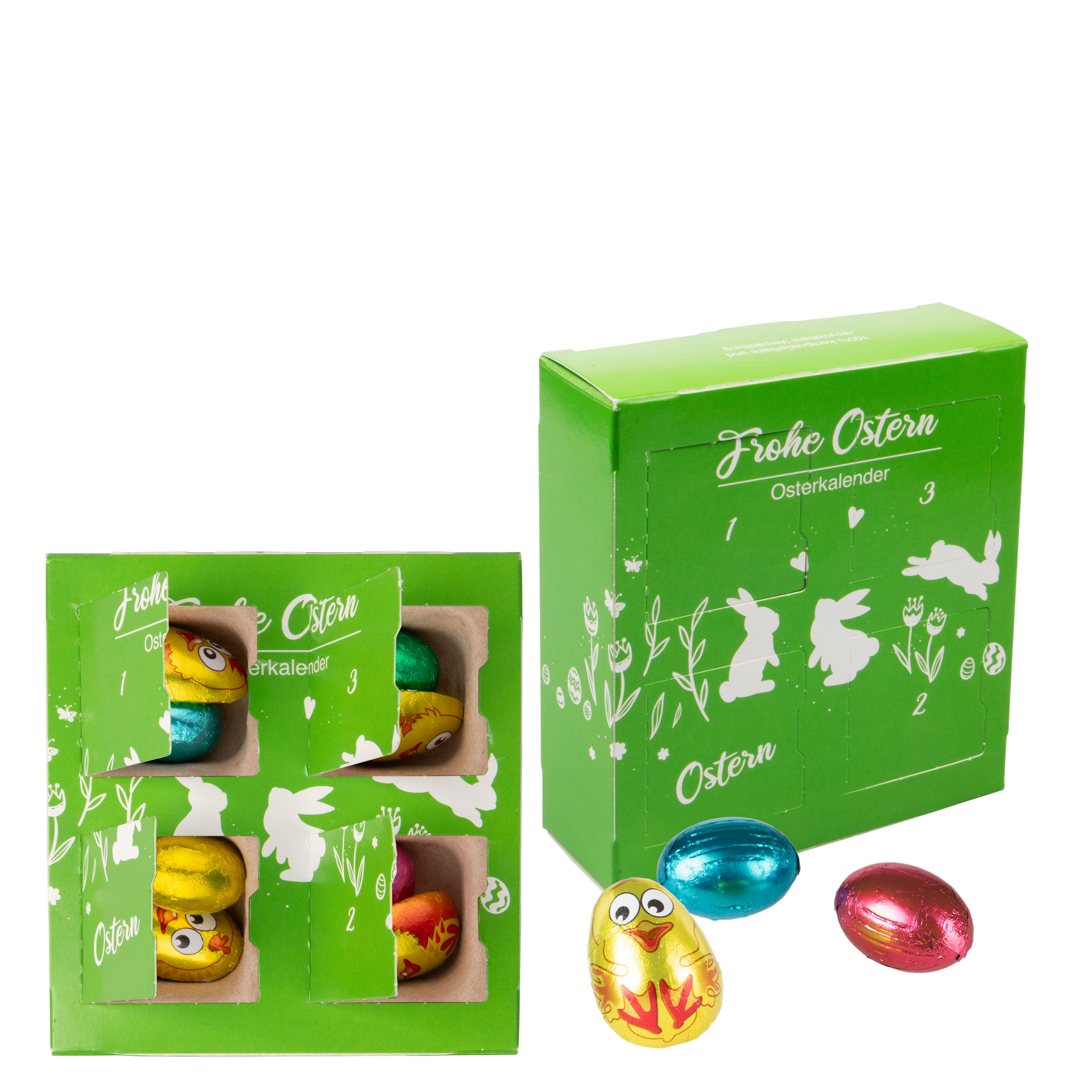 4-Fach Ostern Countdown Kalender