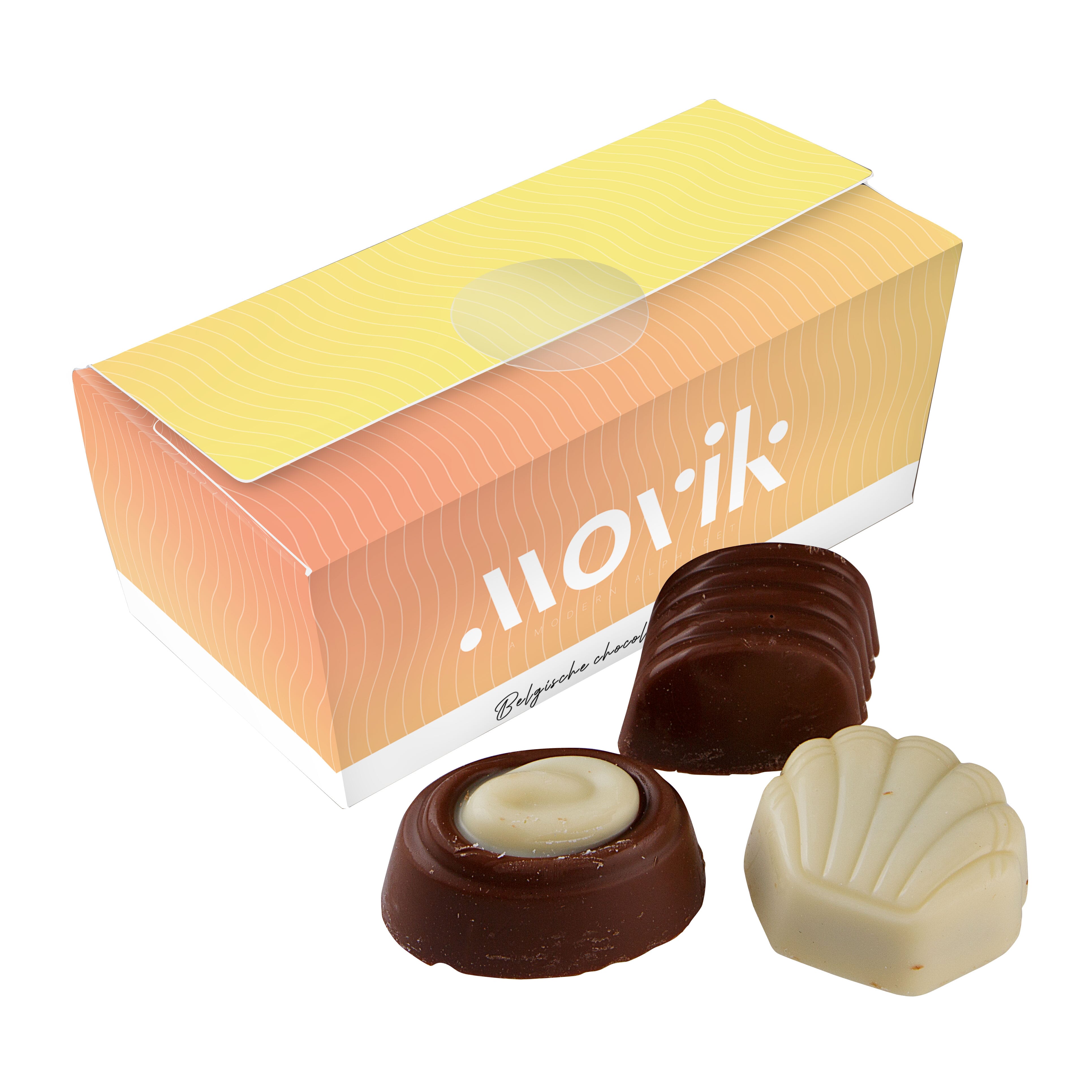Box mit 10 Belgische Schokolade Pralinen