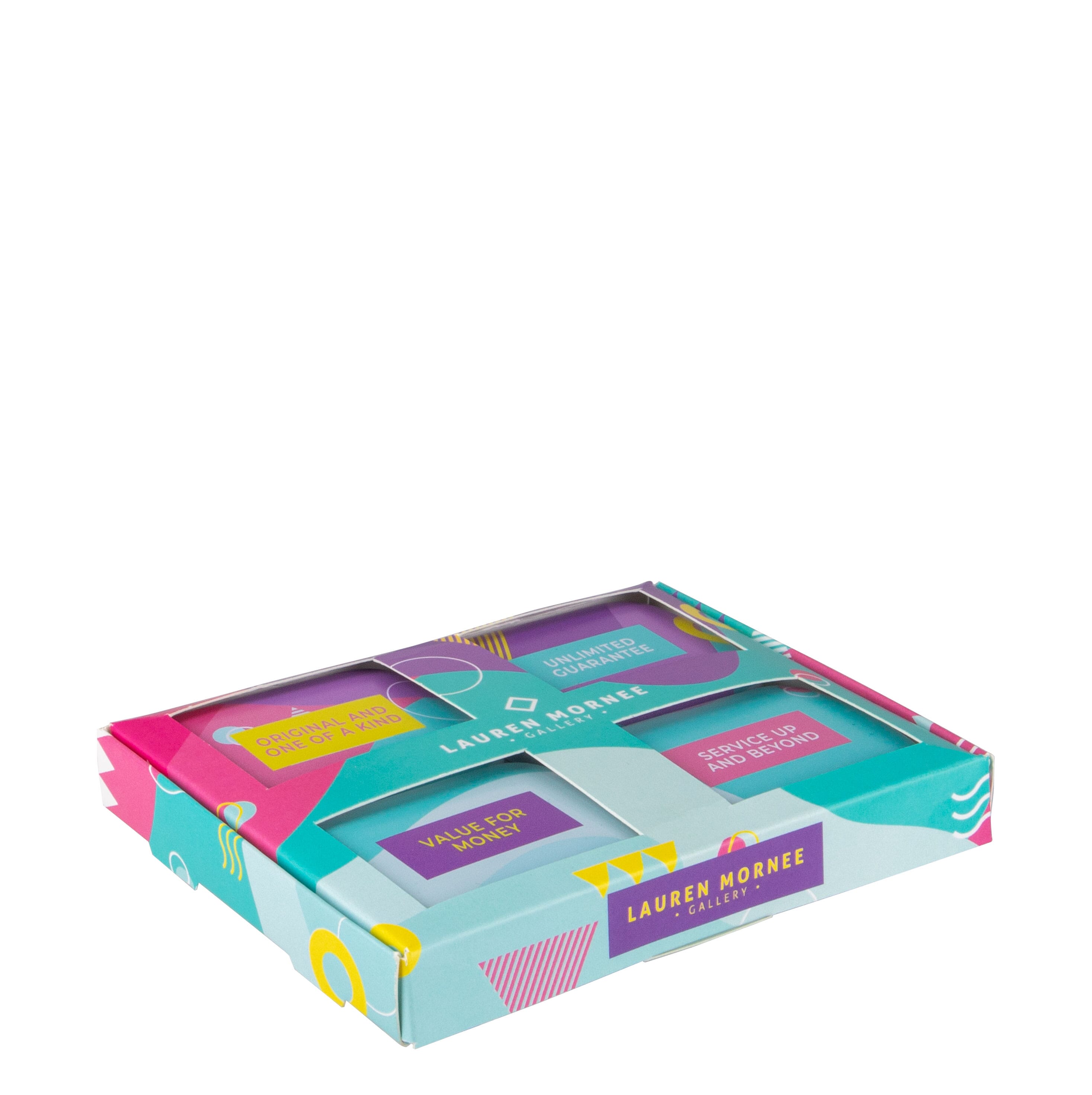 Set eigener Entwurf Dosen und Box