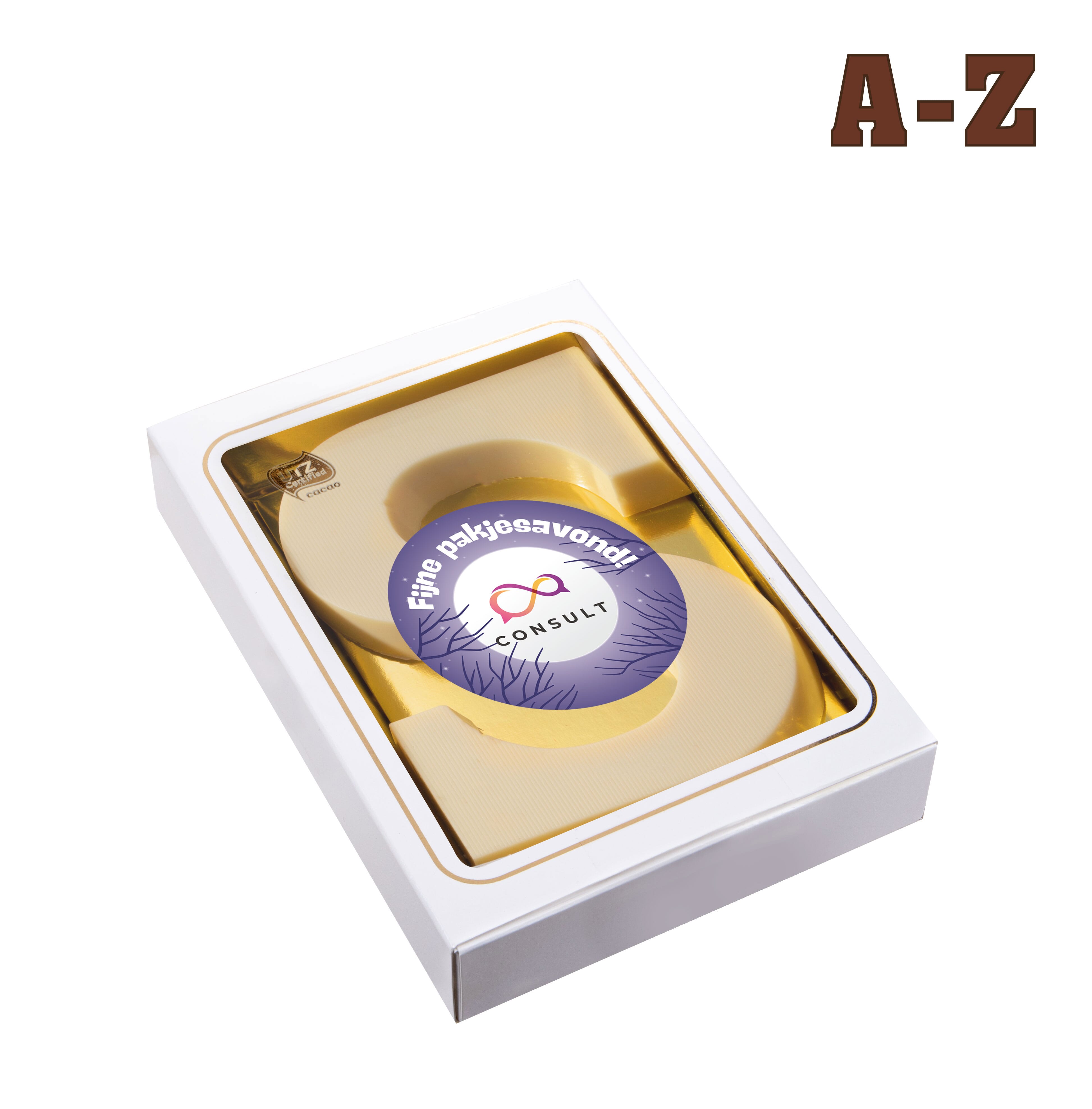 Alphabet Buchstabe weiß 200 Gramm