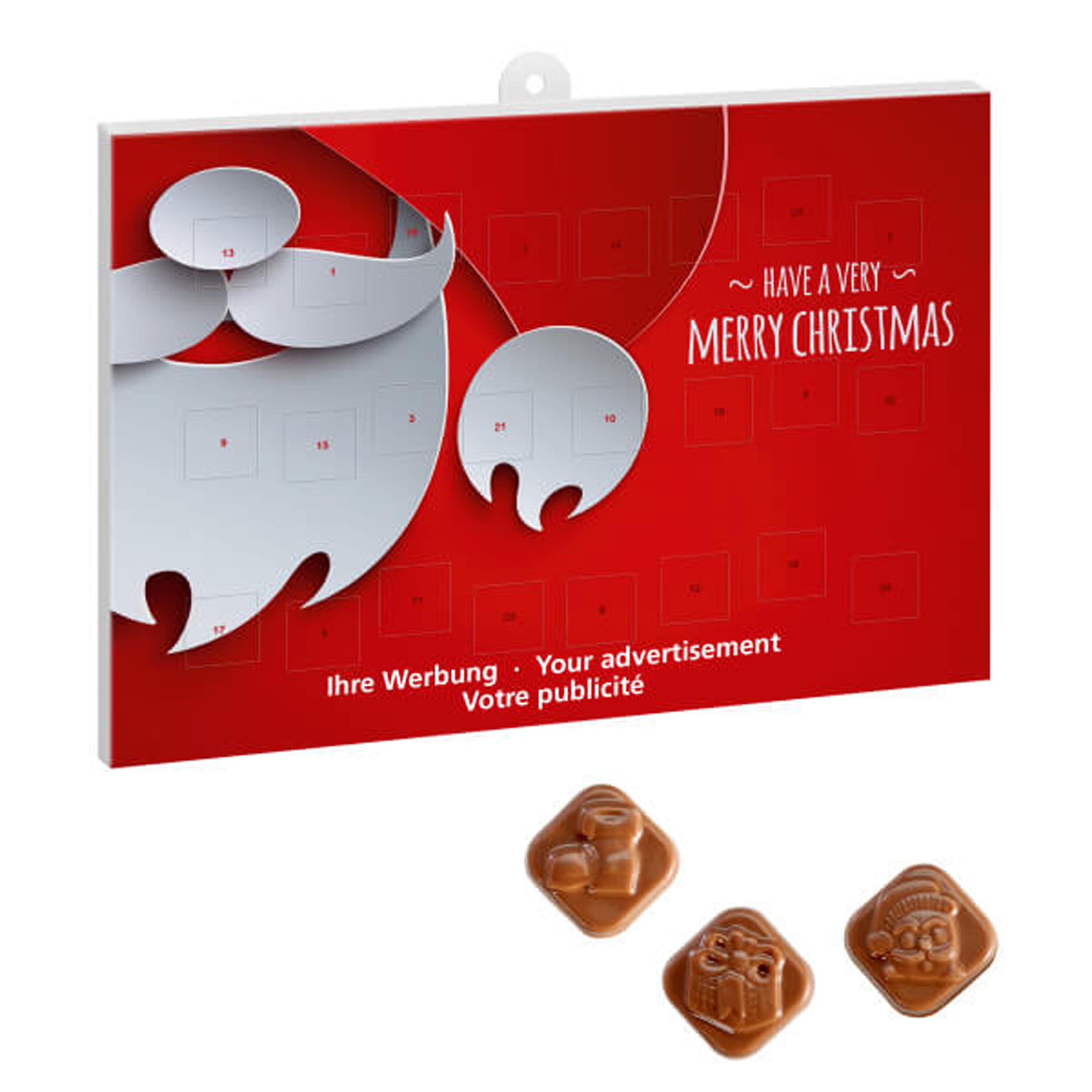 Adventskalender A4 mit Standardmotiv