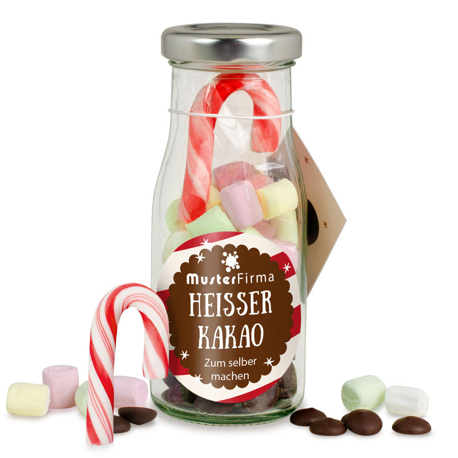 DIY Flasche Heißer Kakao