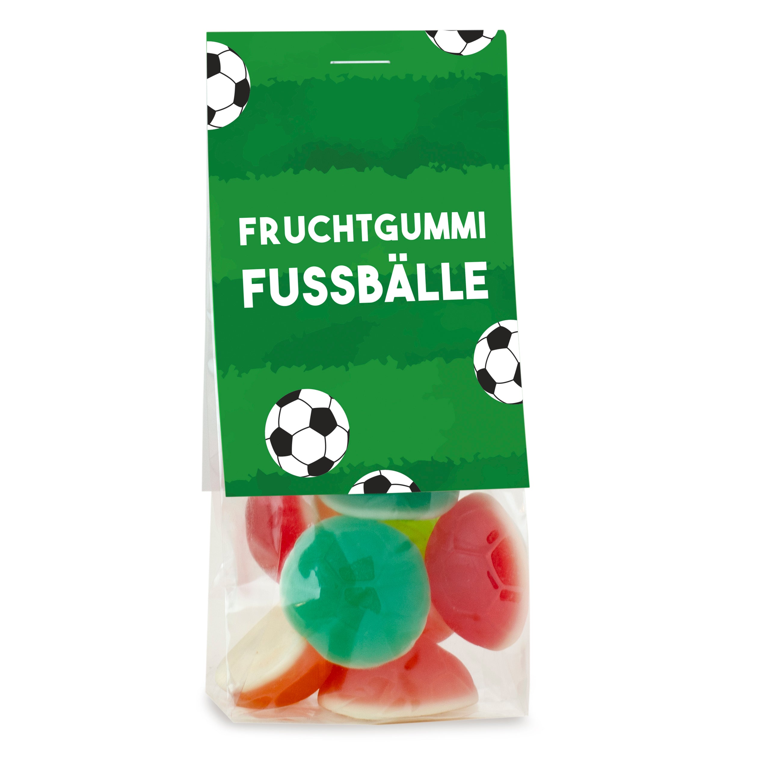 Naschbeutel Fussball Fruchtgummi